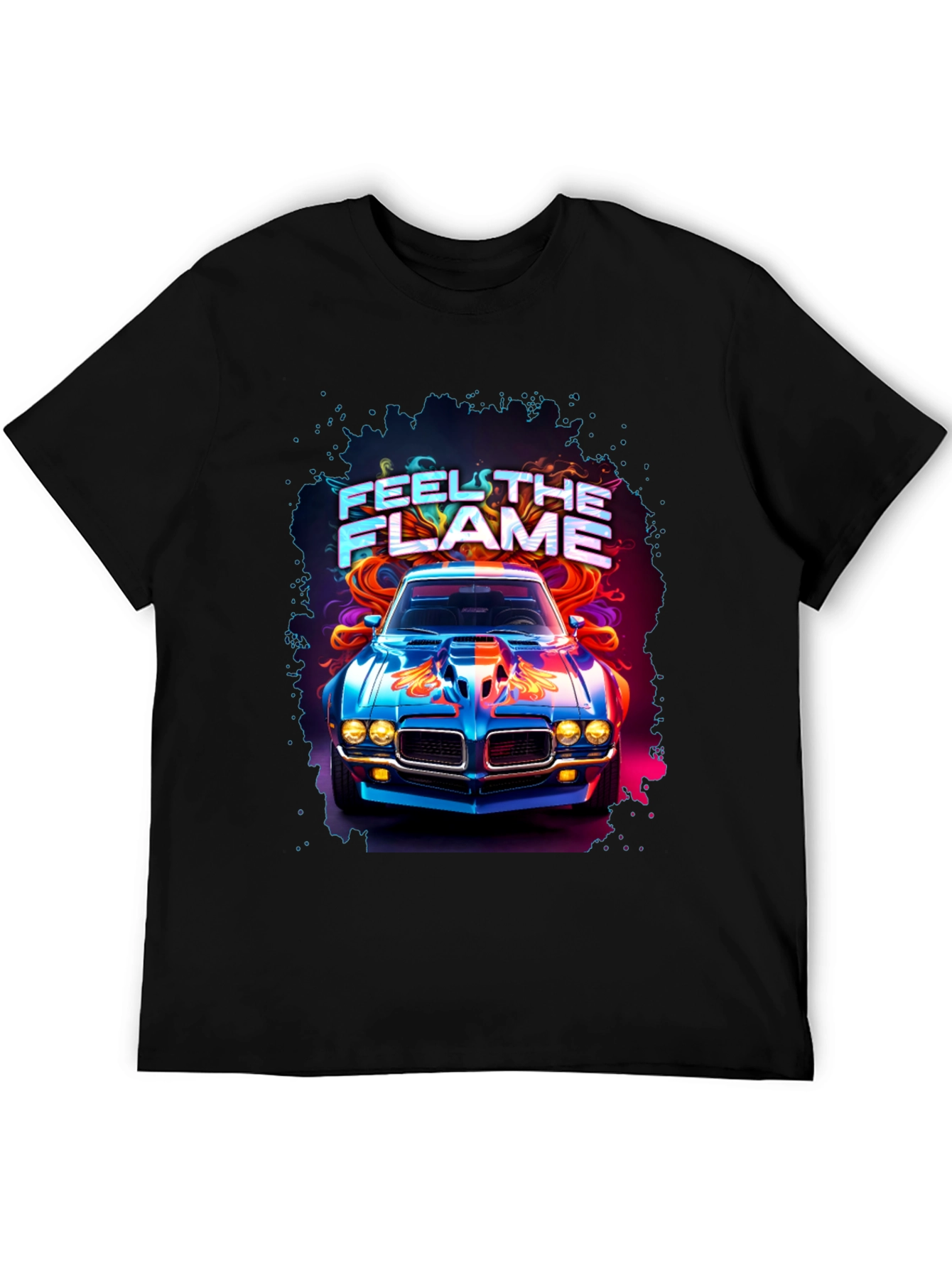 Feel the Flame Car Graphic Tee