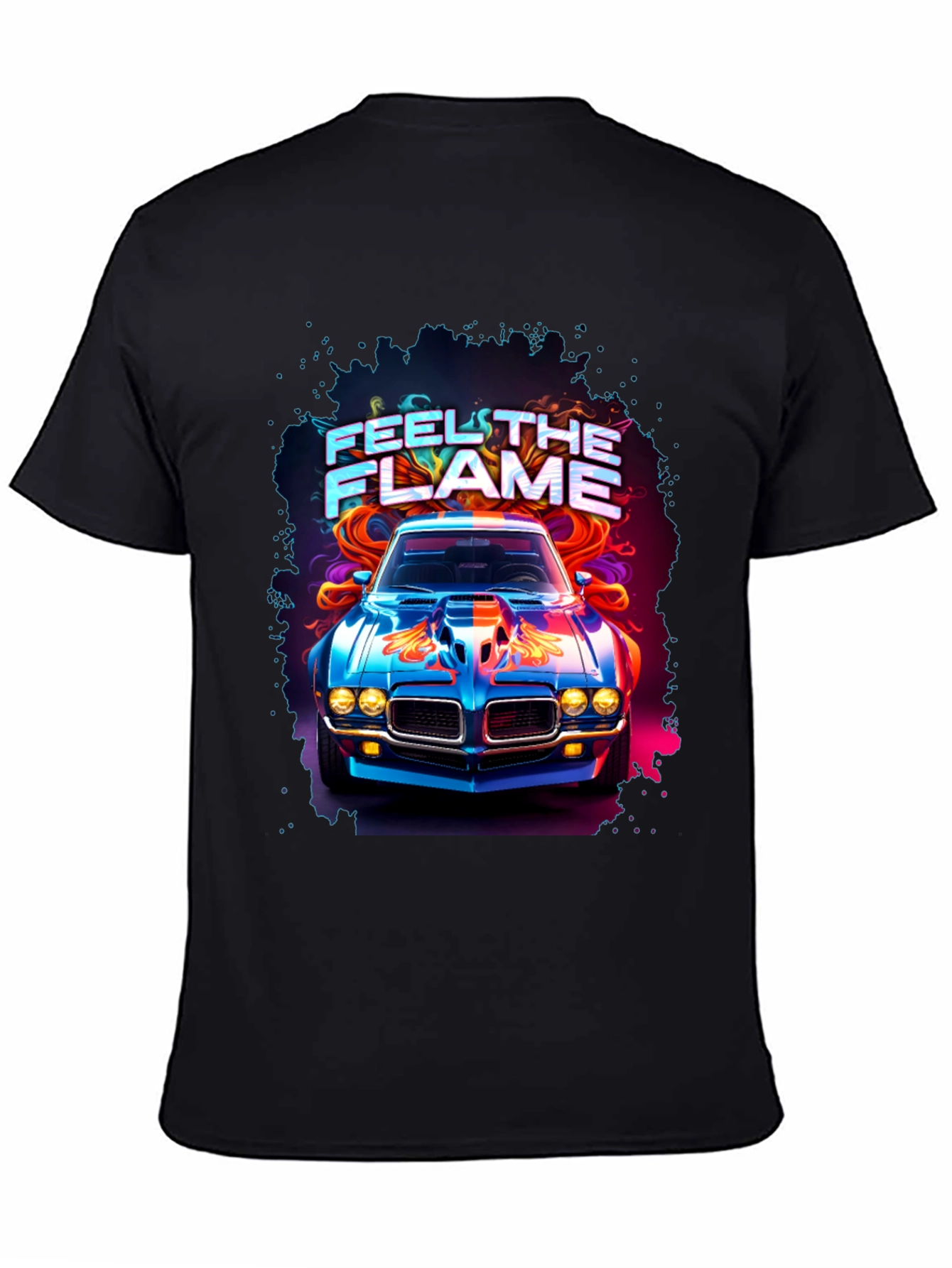 Feel the Flame Car Graphic Tee