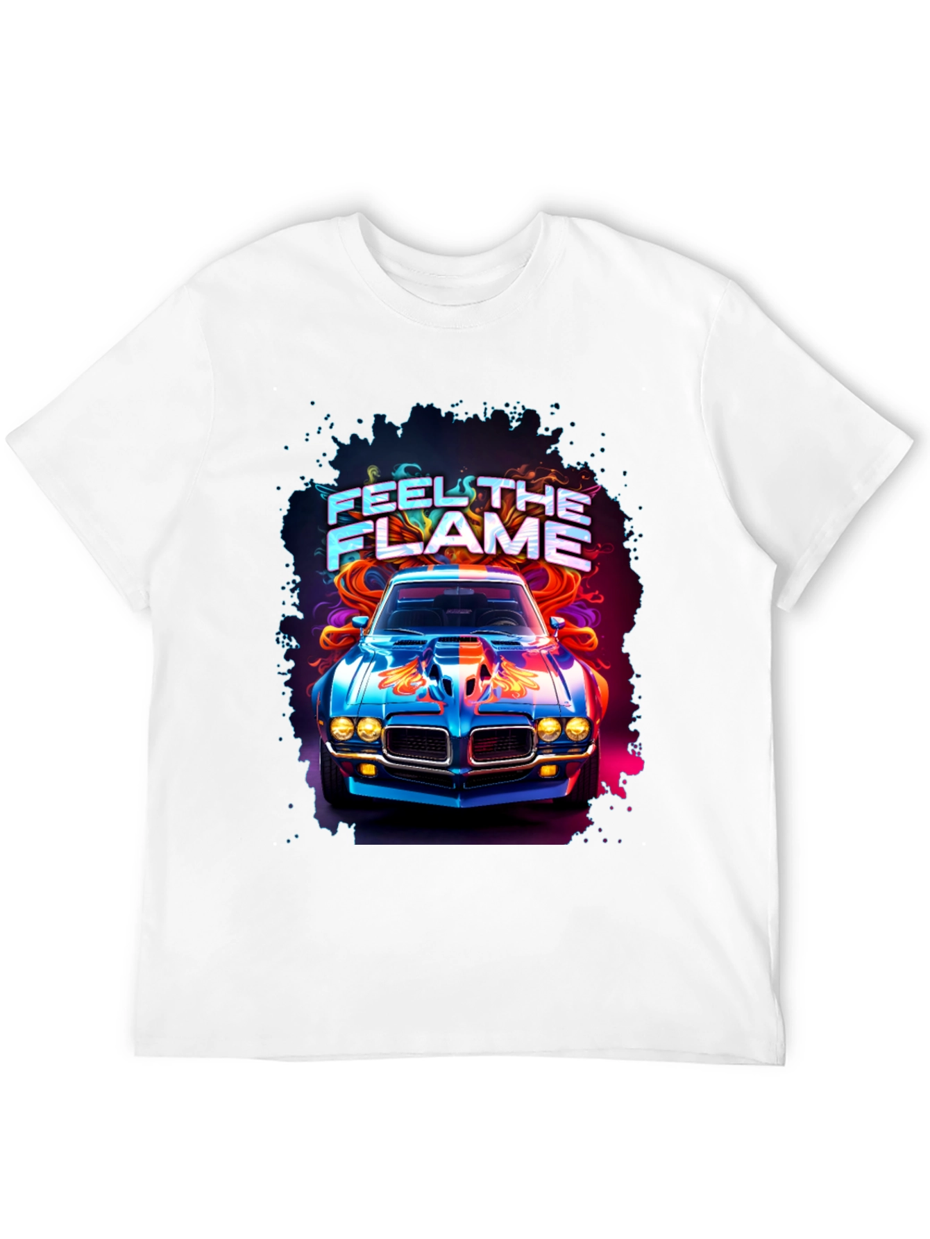 Feel the Flame Car Graphic Tee