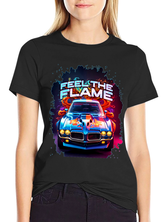 Feel the Flame Car Graphic Tee