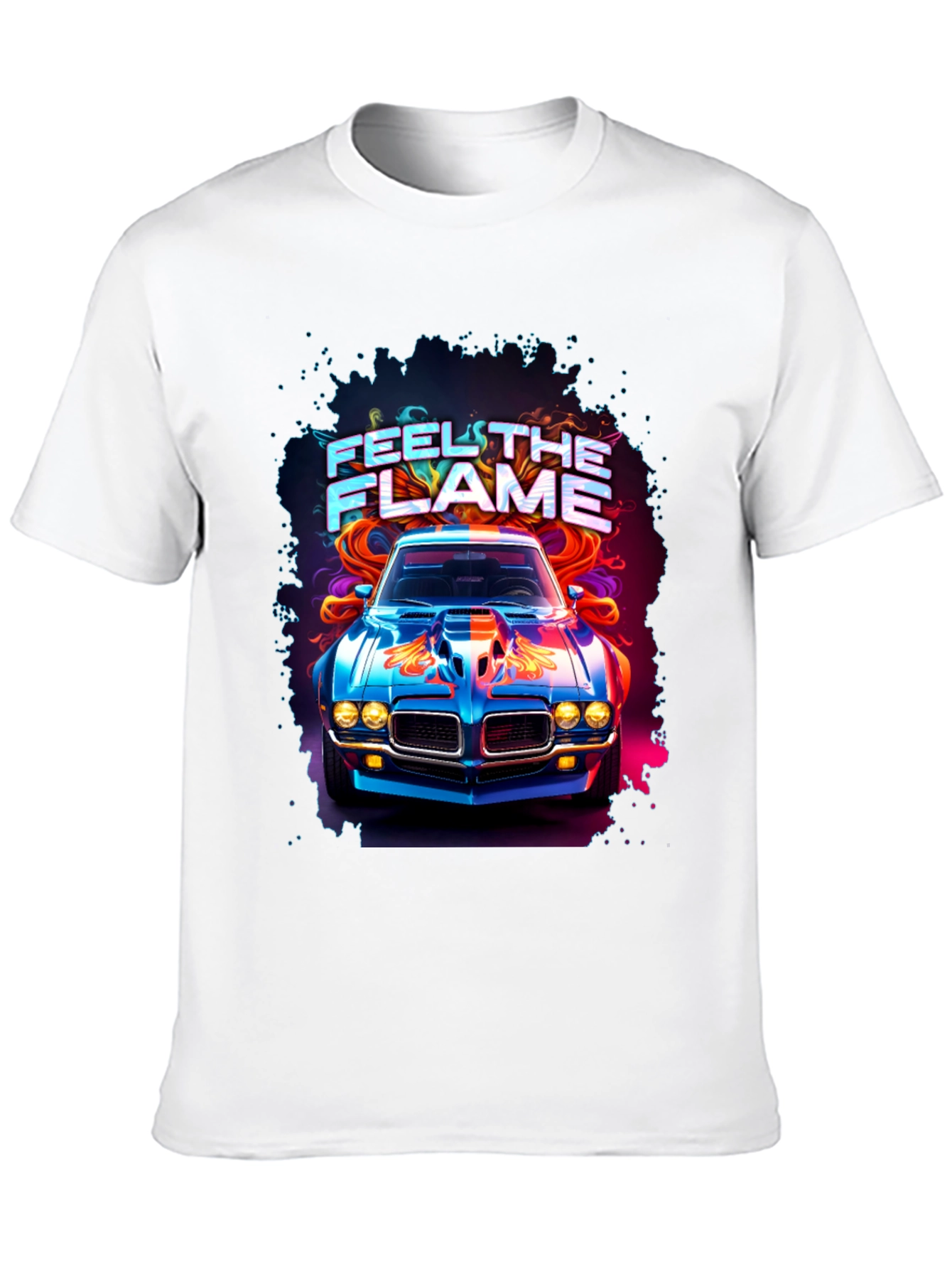 Feel the Flame Car Graphic Tee