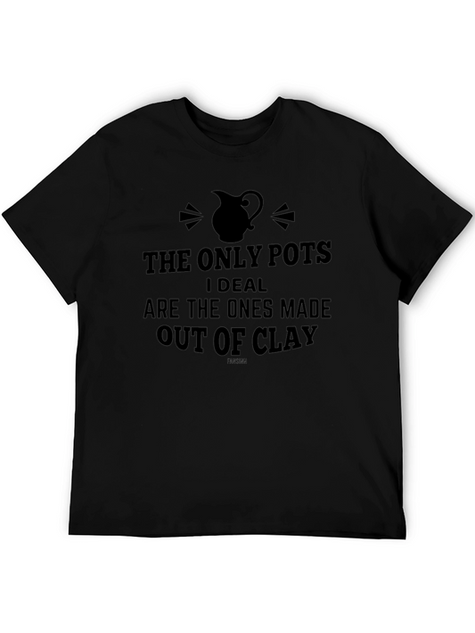 Funny Clay Pots Graphic T-Shirt