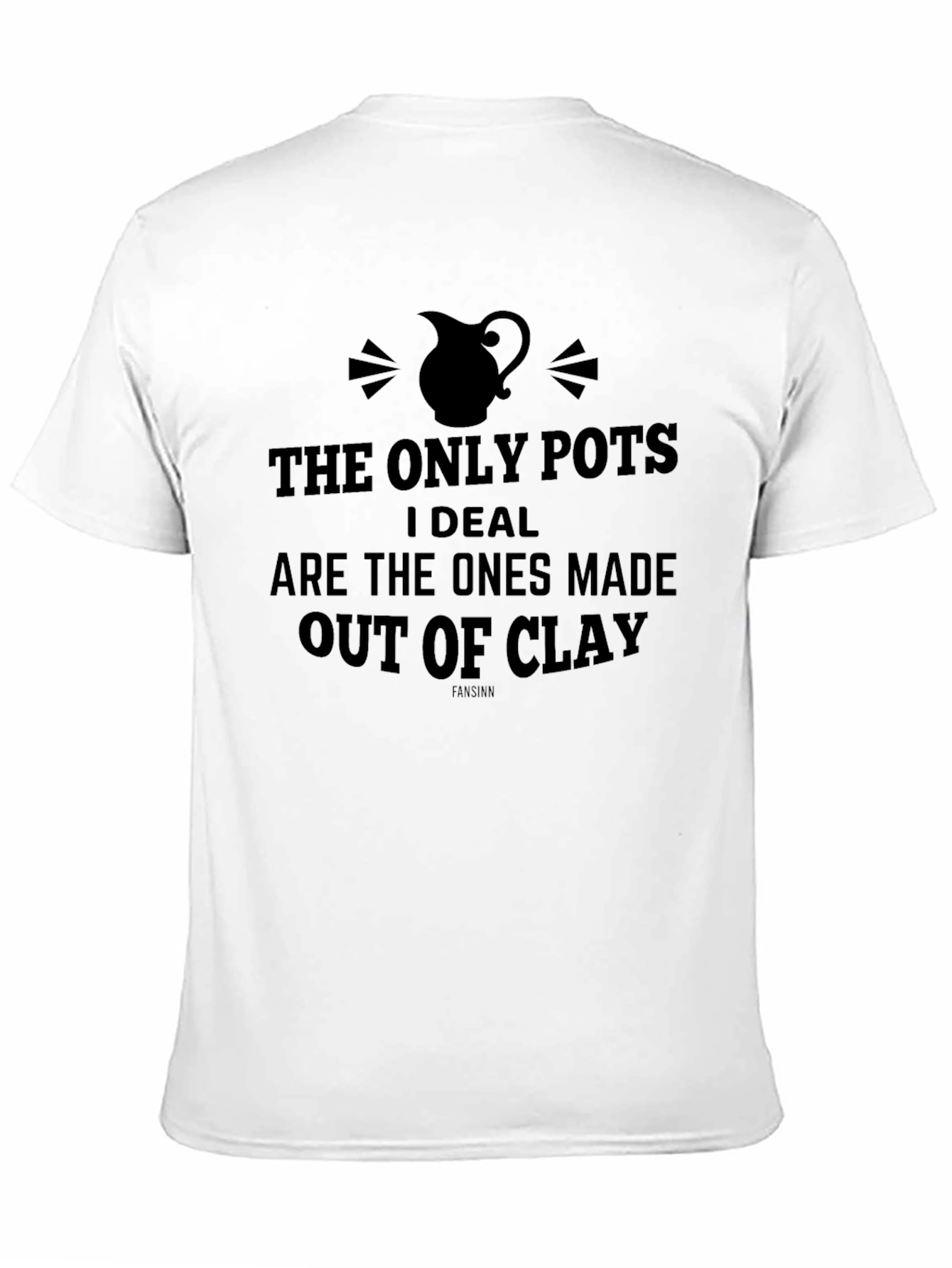 Funny Clay Pots Graphic T-Shirt