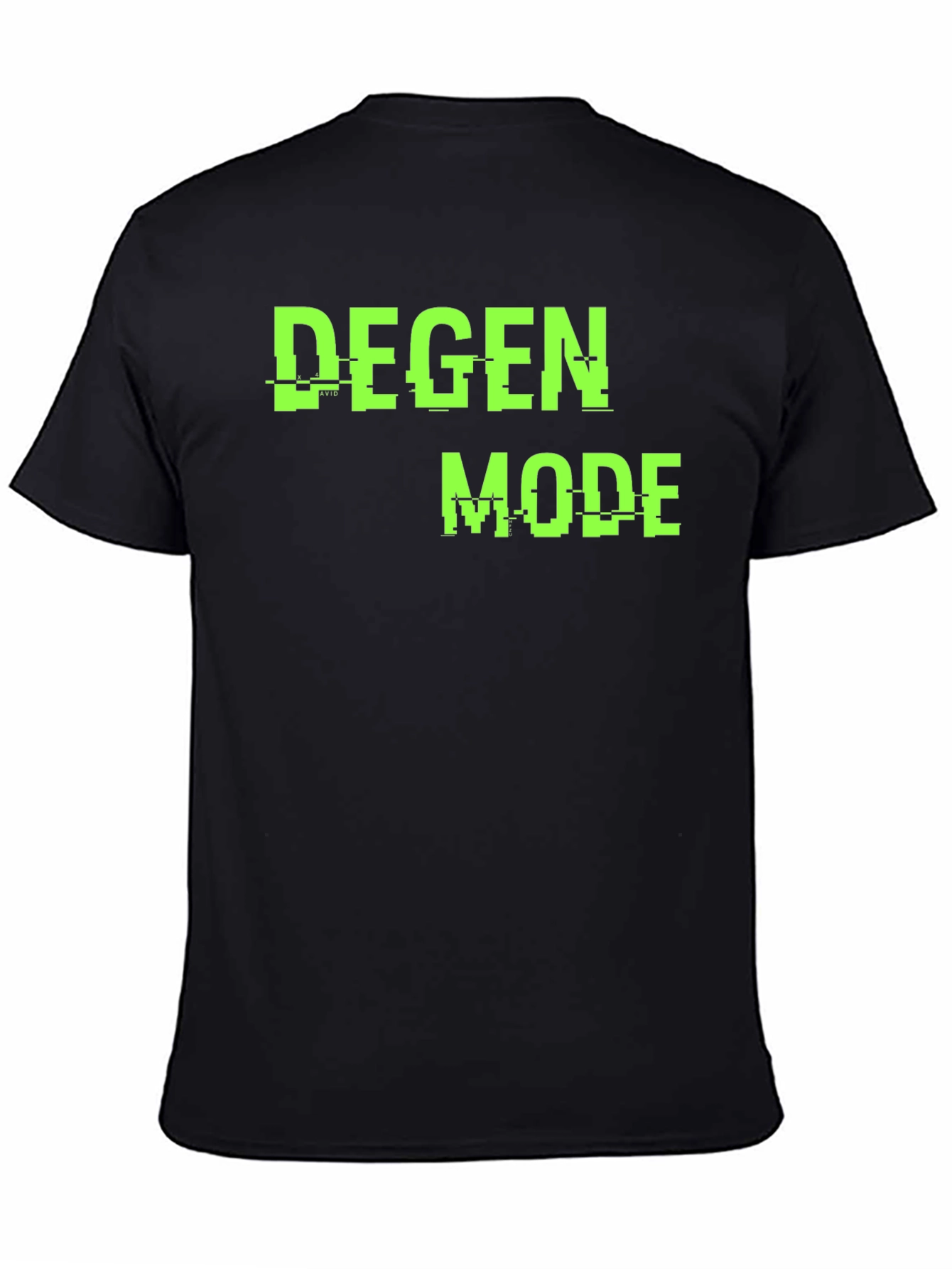 Degen Mode Graphic T-Shirt - Black