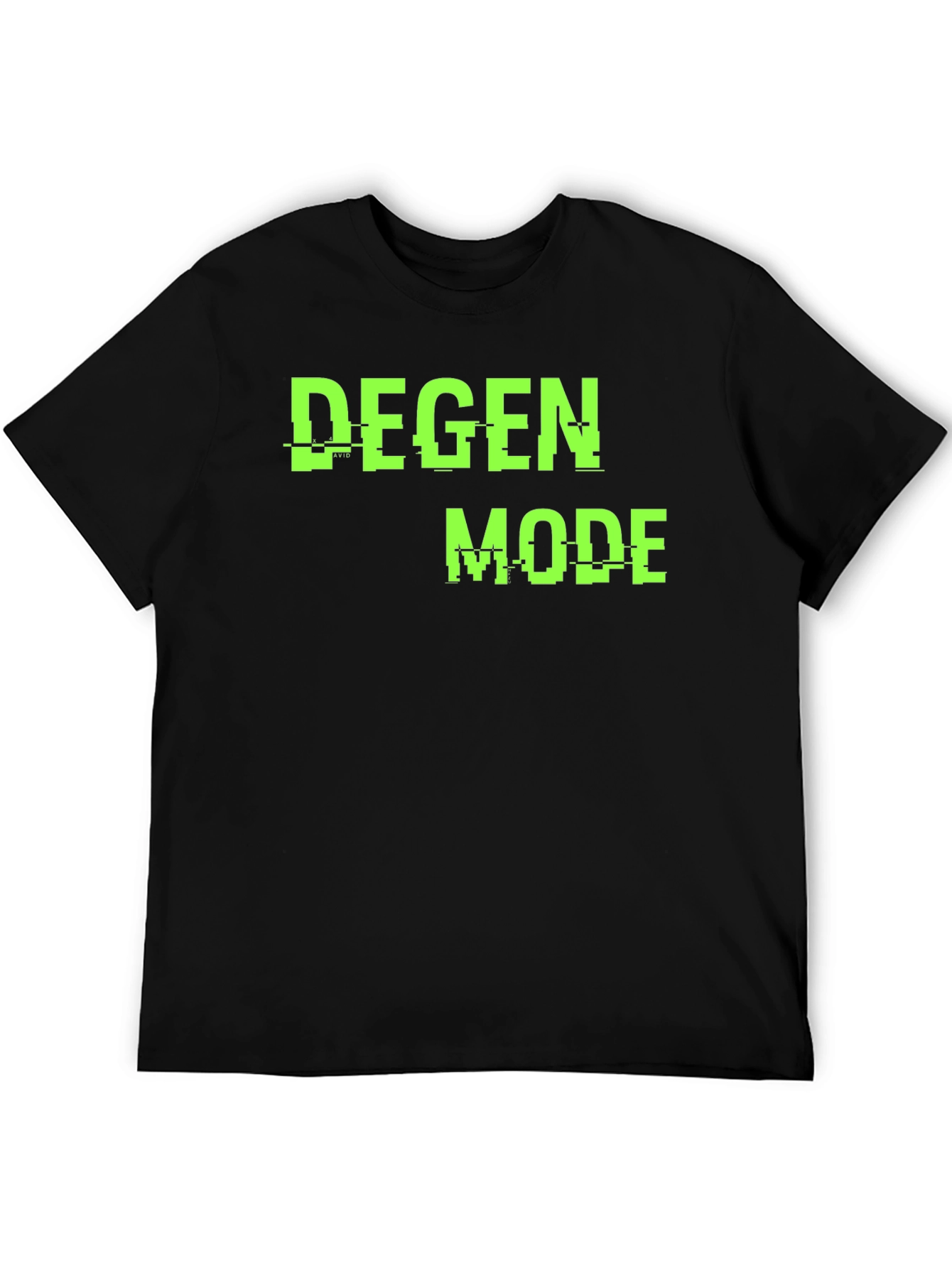 Degen Mode Graphic T-Shirt - Black