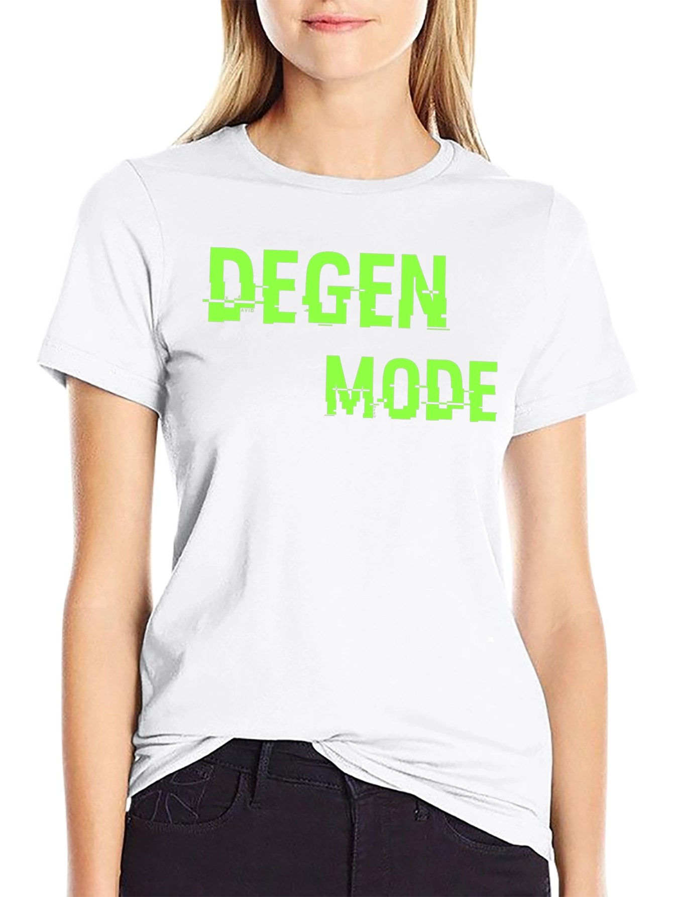 Degen Mode Graphic T-Shirt - Black