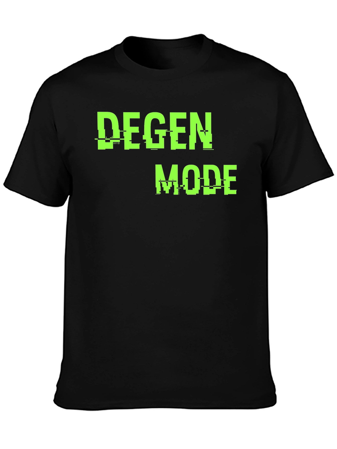 Degen Mode Graphic T-Shirt - Black