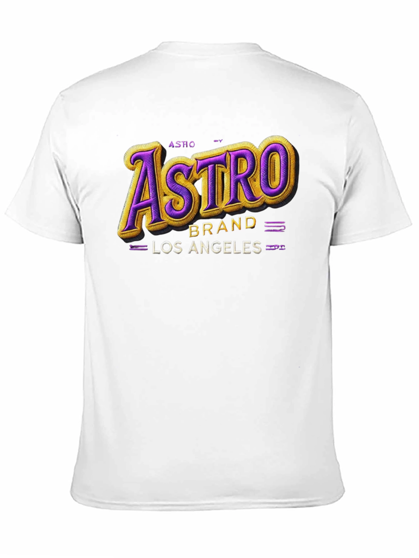 Astro Brand Los Angeles Mens Graphic T-Shirt