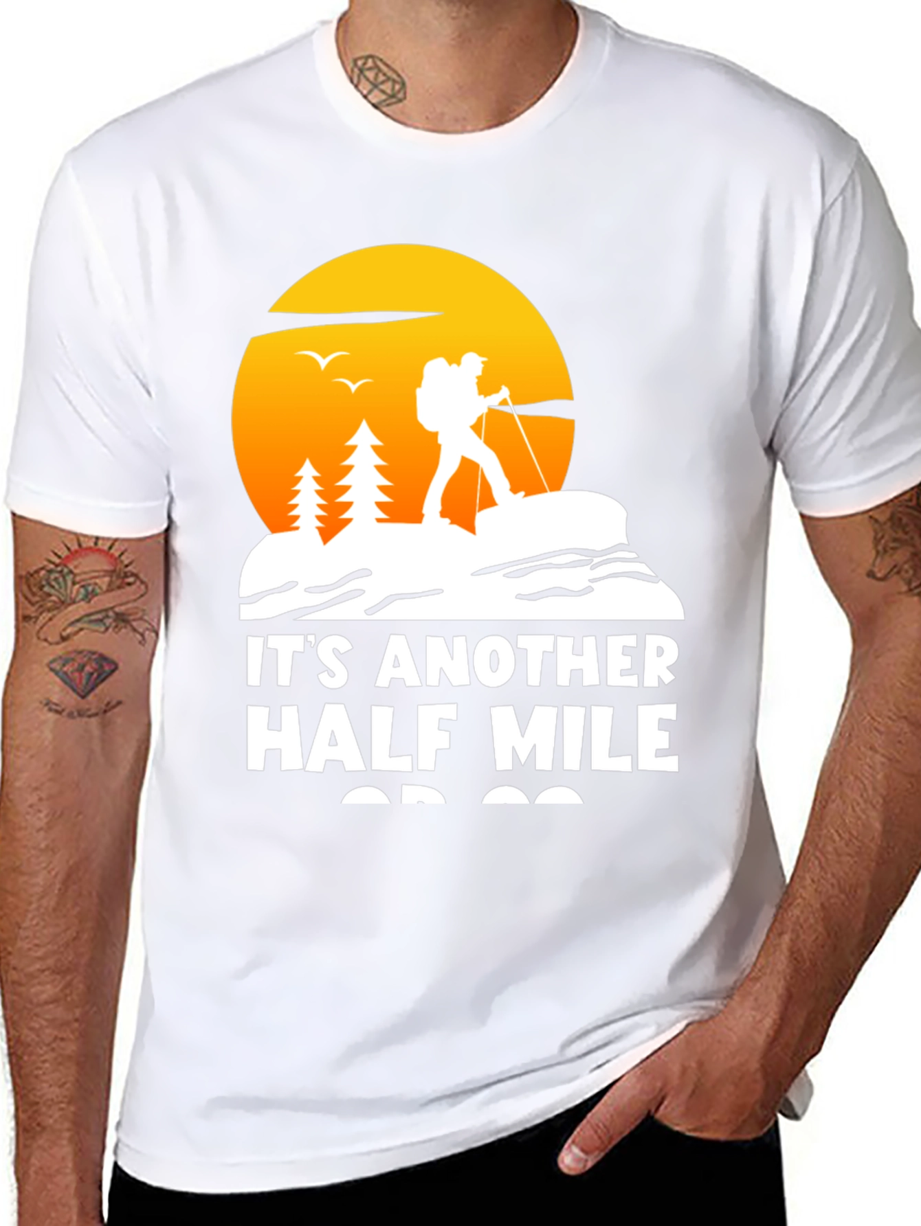Hiking T-Shirt - Another Half Mile