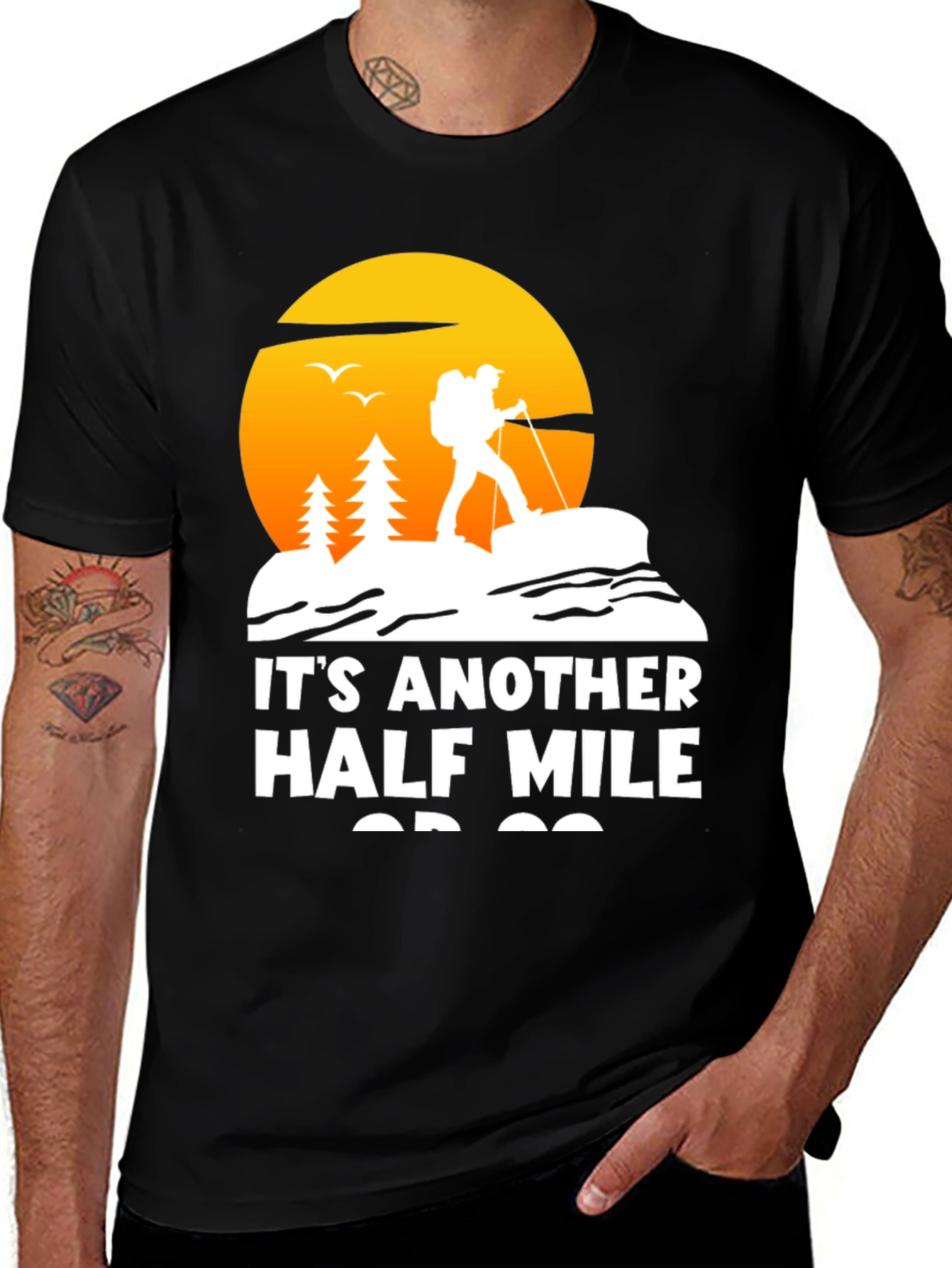 Hiking T-Shirt - Another Half Mile