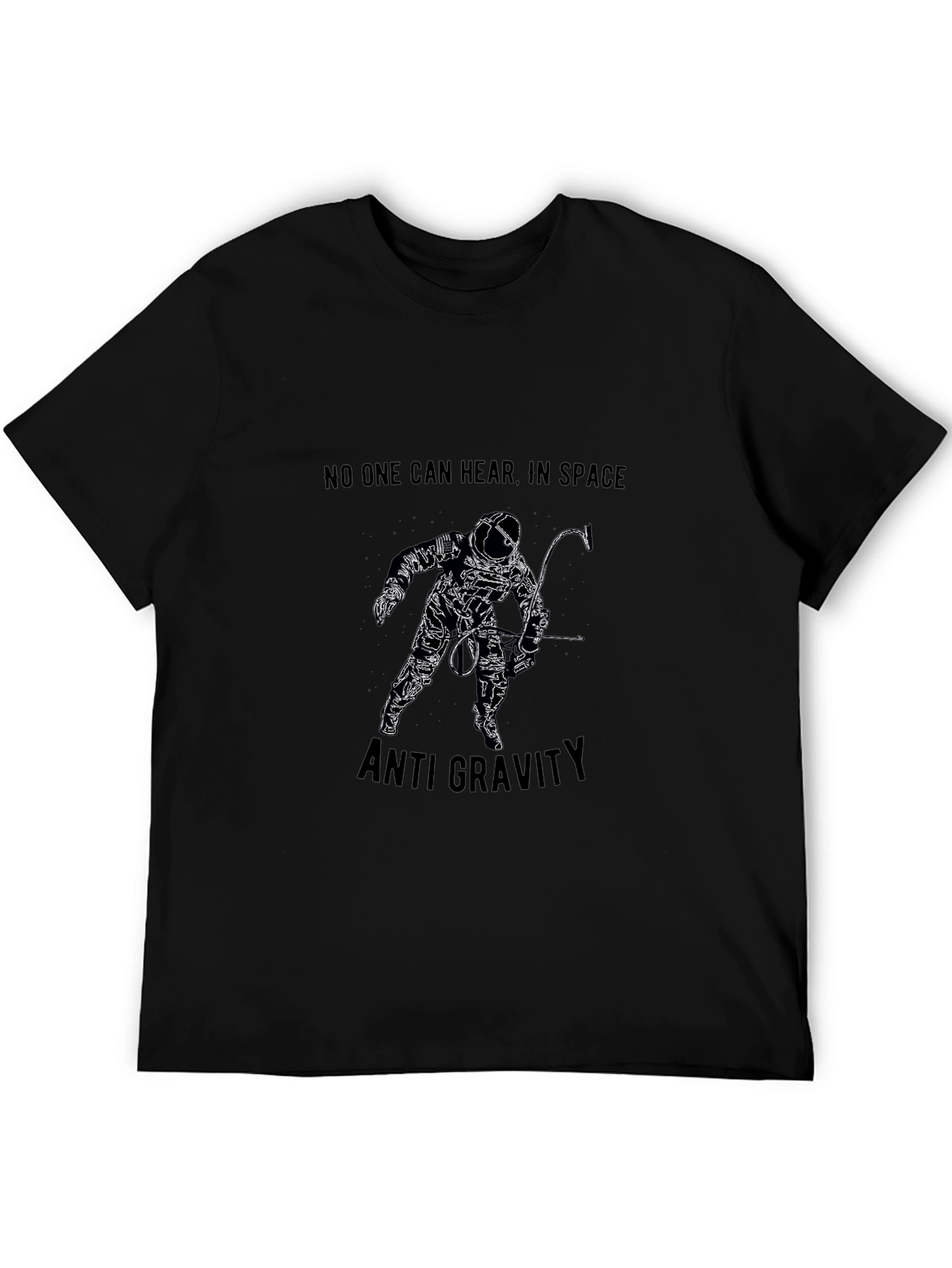 Anti Gravity Space T-Shirt - Black