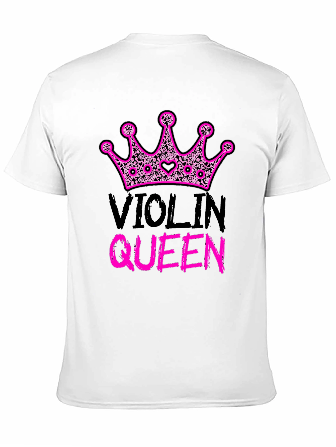 Violin Queen Graphic T-Shirt - Music Lover Tee