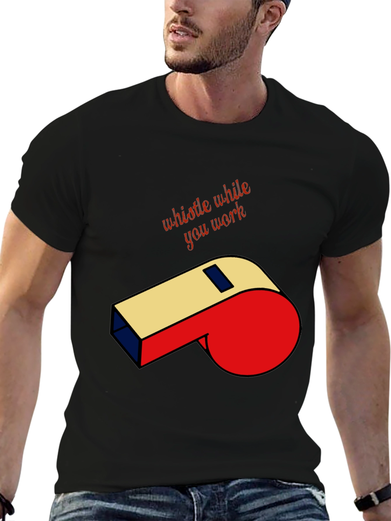 Whistle While You Work Graphic Tee