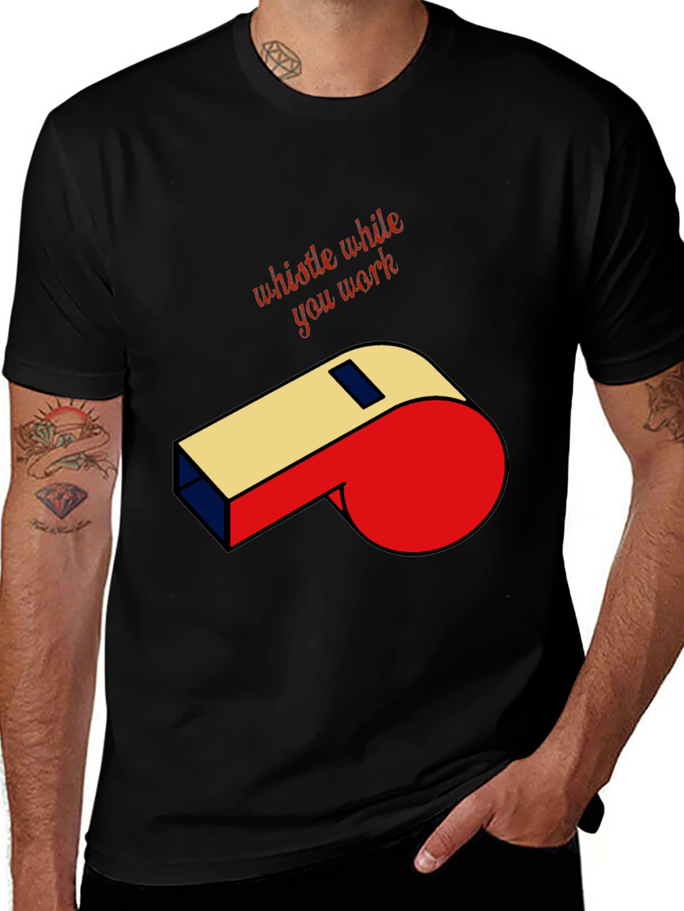 Whistle While You Work Graphic Tee