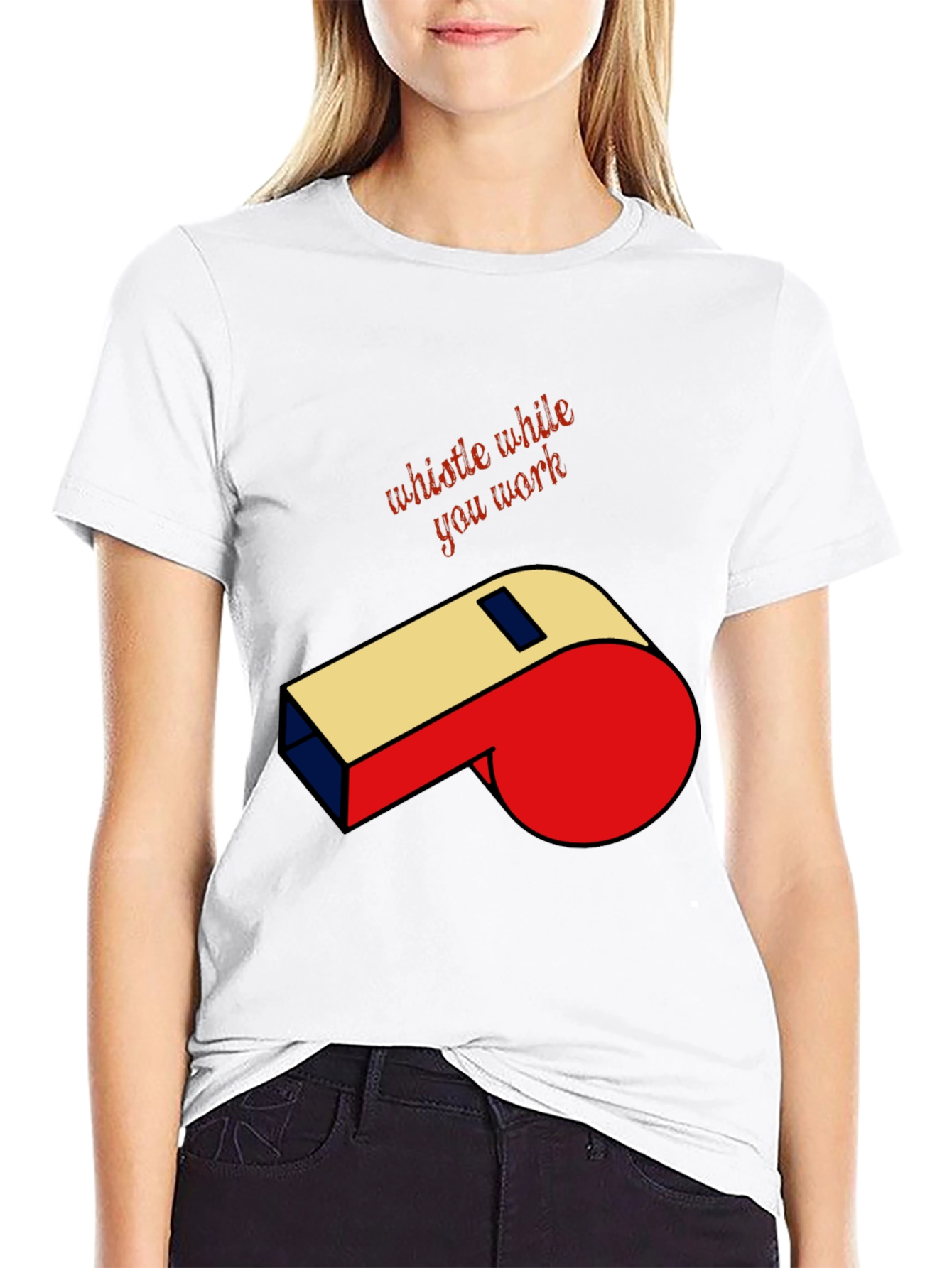 Whistle While You Work Graphic Tee