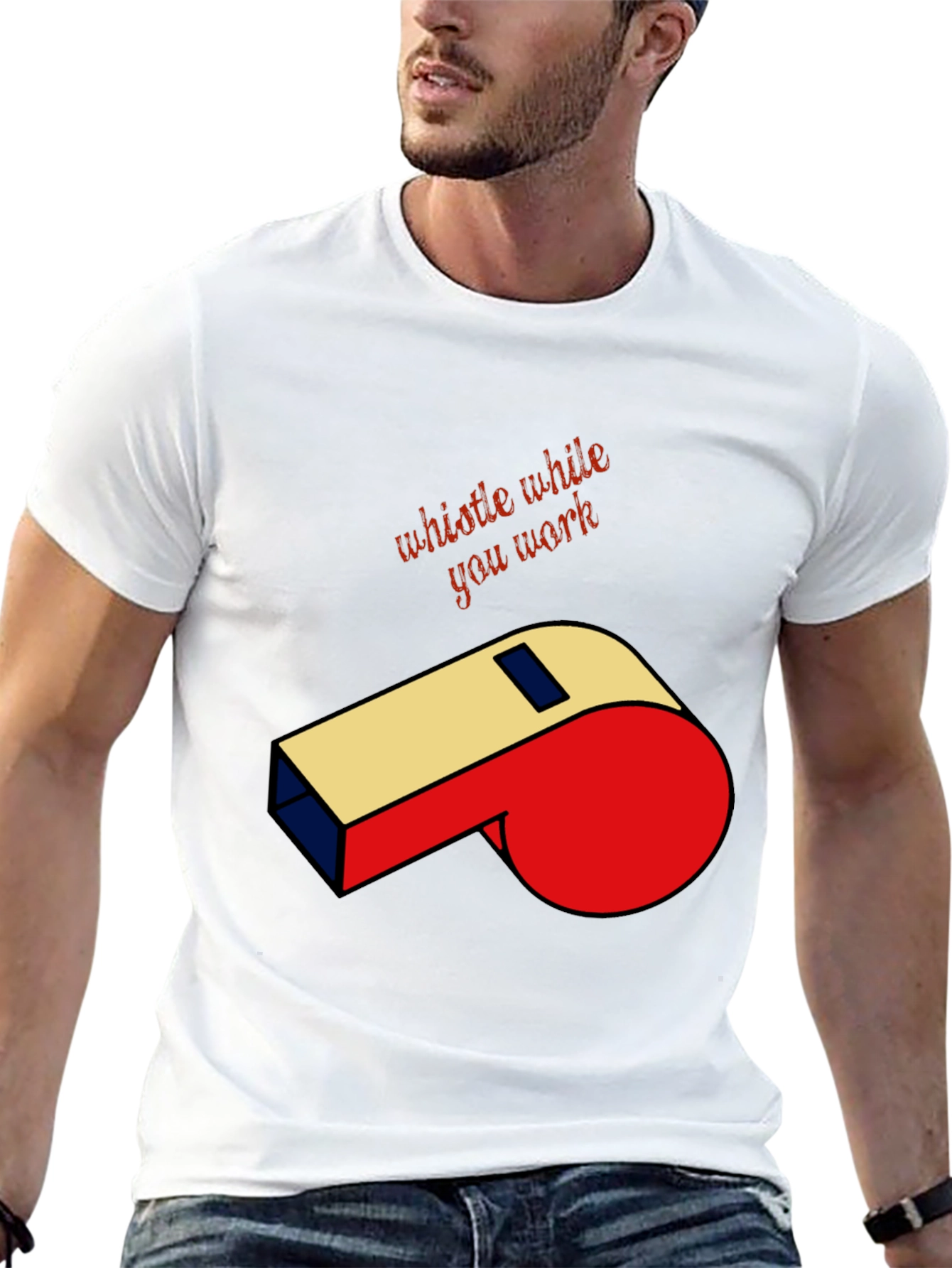 Whistle While You Work Graphic Tee