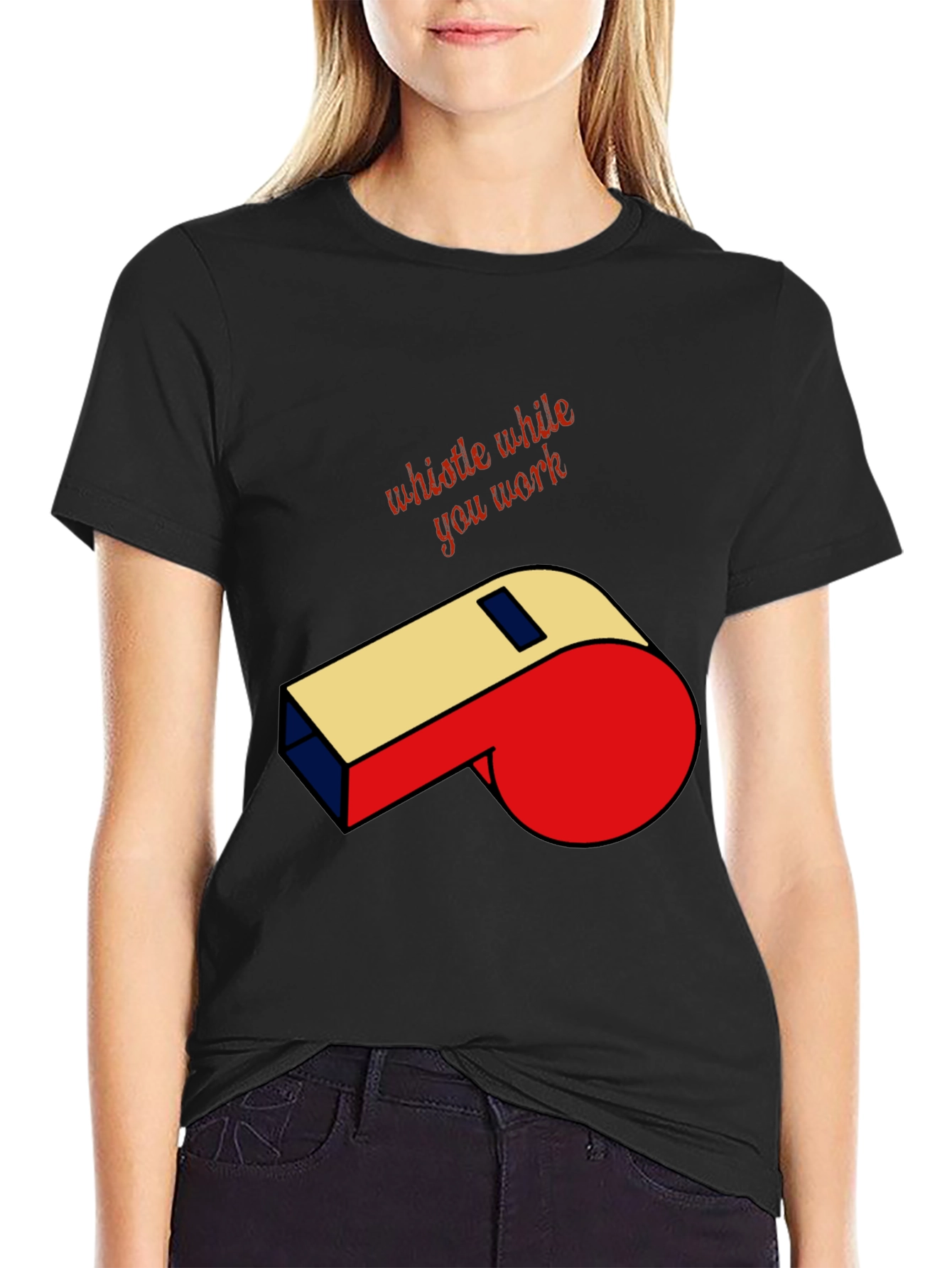 Whistle While You Work Graphic Tee
