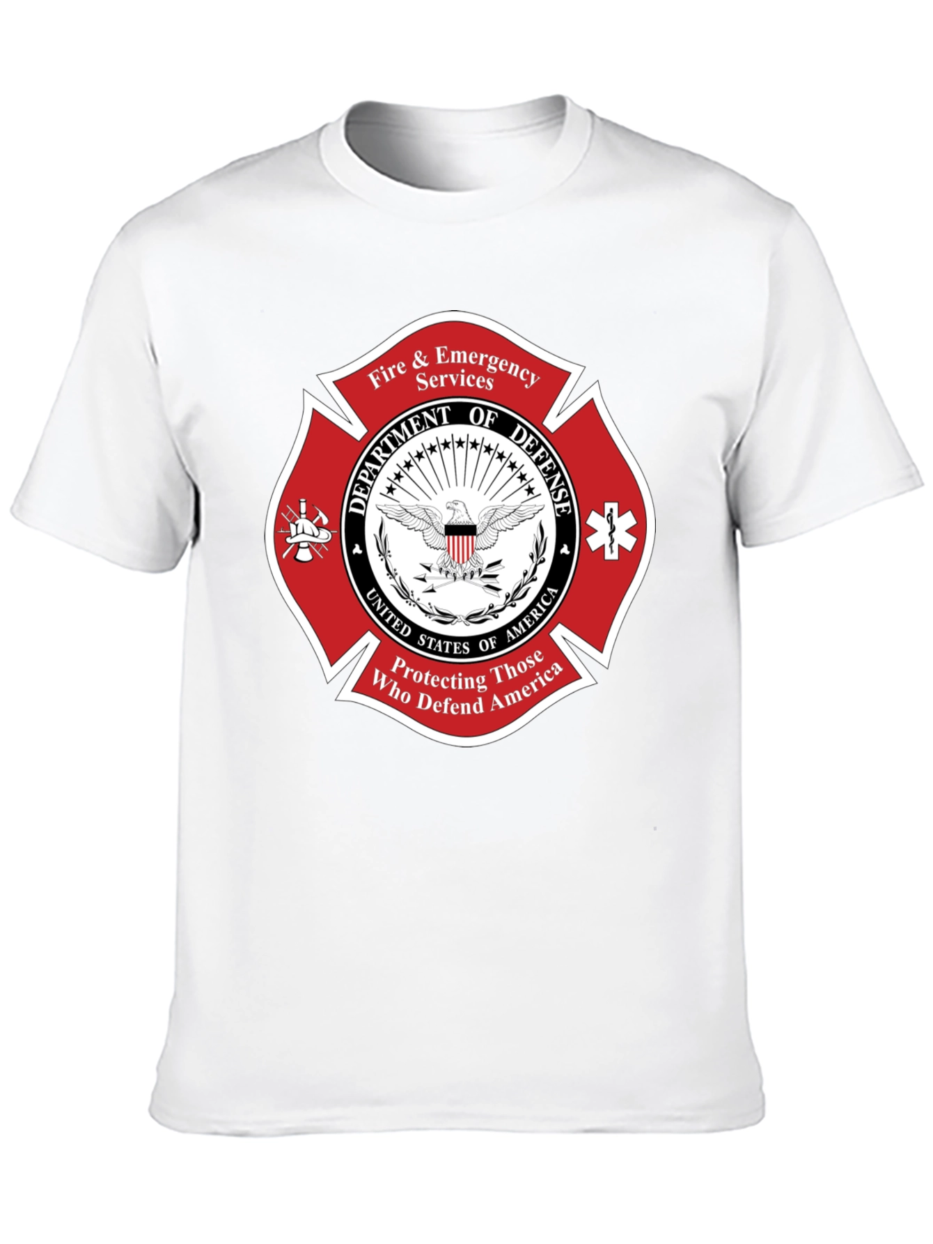 Fire & Emergency Services Dept. of Defense T-Shirt
