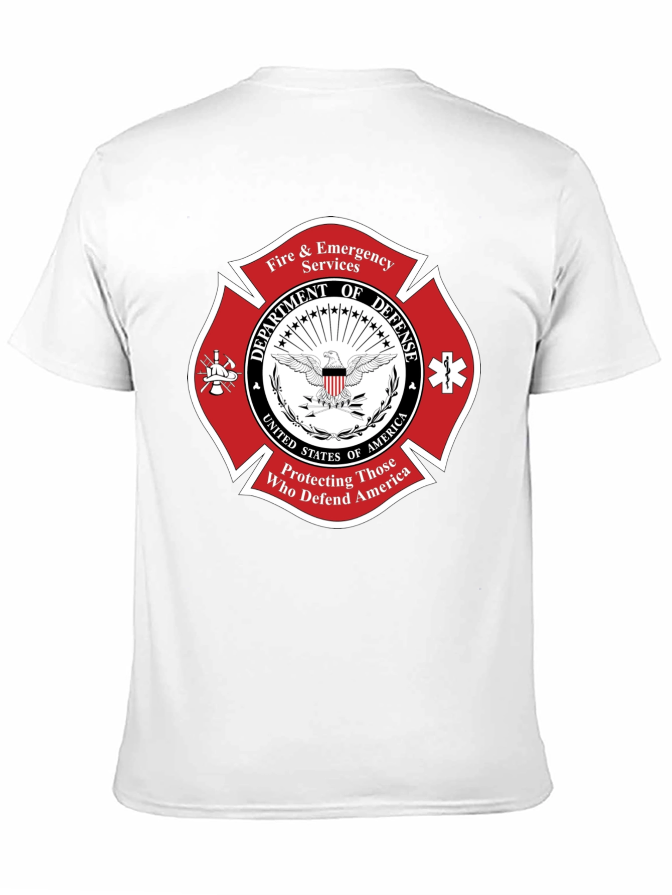 Fire & Emergency Services Dept. of Defense T-Shirt