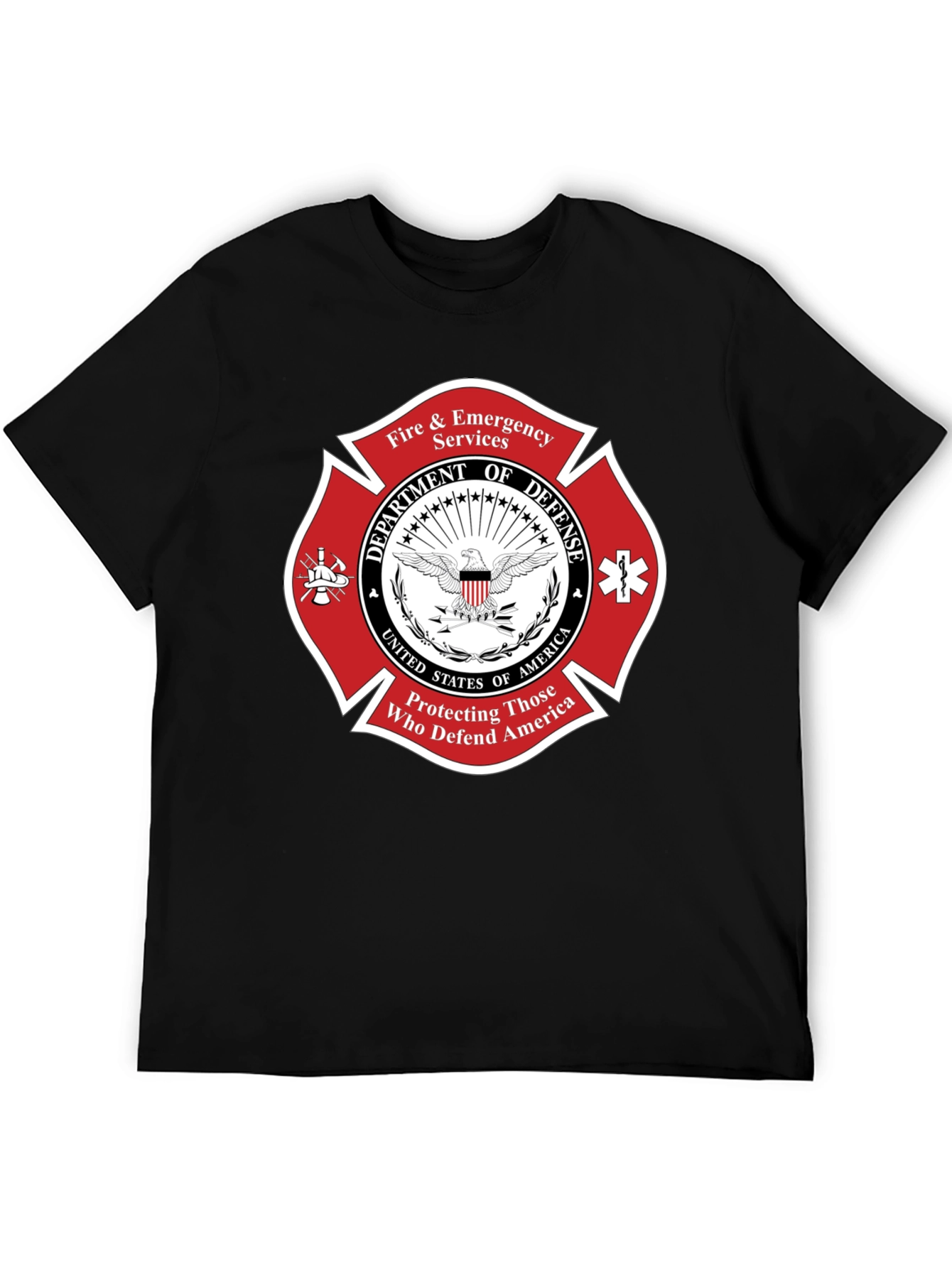 Fire & Emergency Services Dept. of Defense T-Shirt