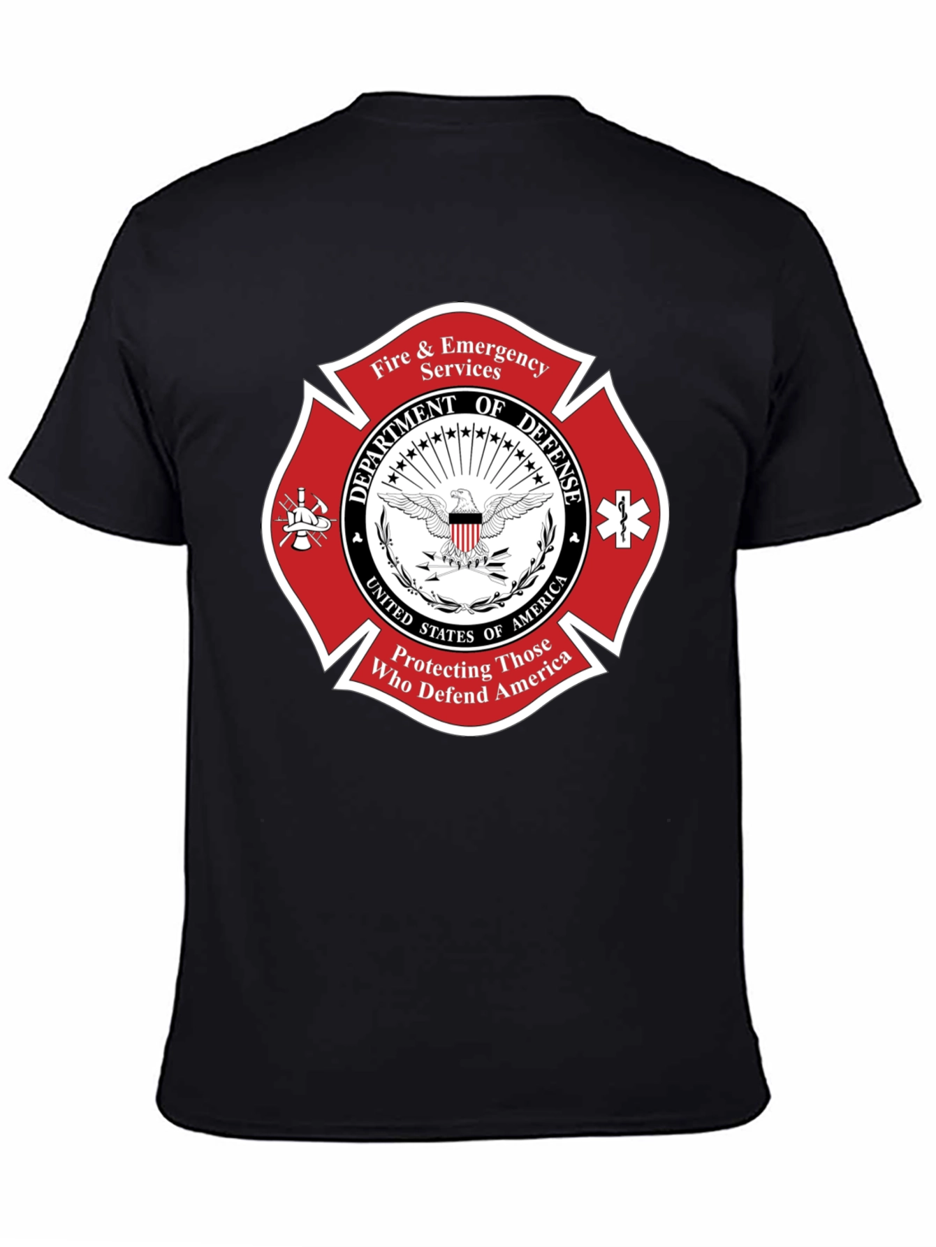 Fire & Emergency Services Dept. of Defense T-Shirt