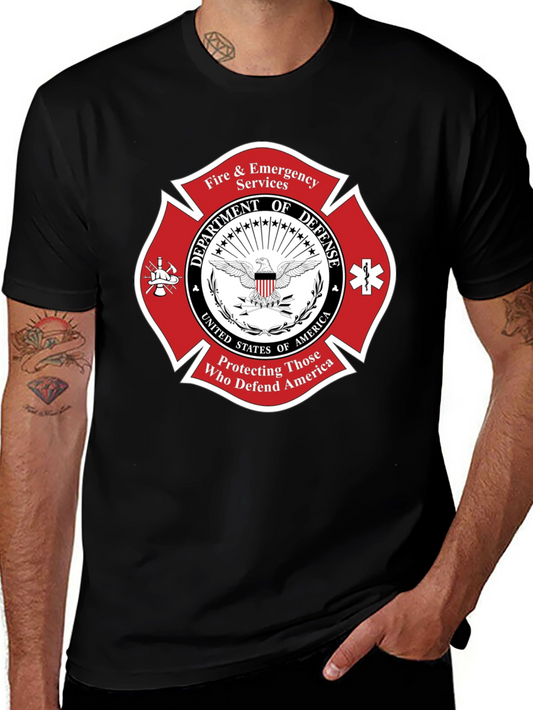 Fire & Emergency Services Dept. of Defense T-Shirt