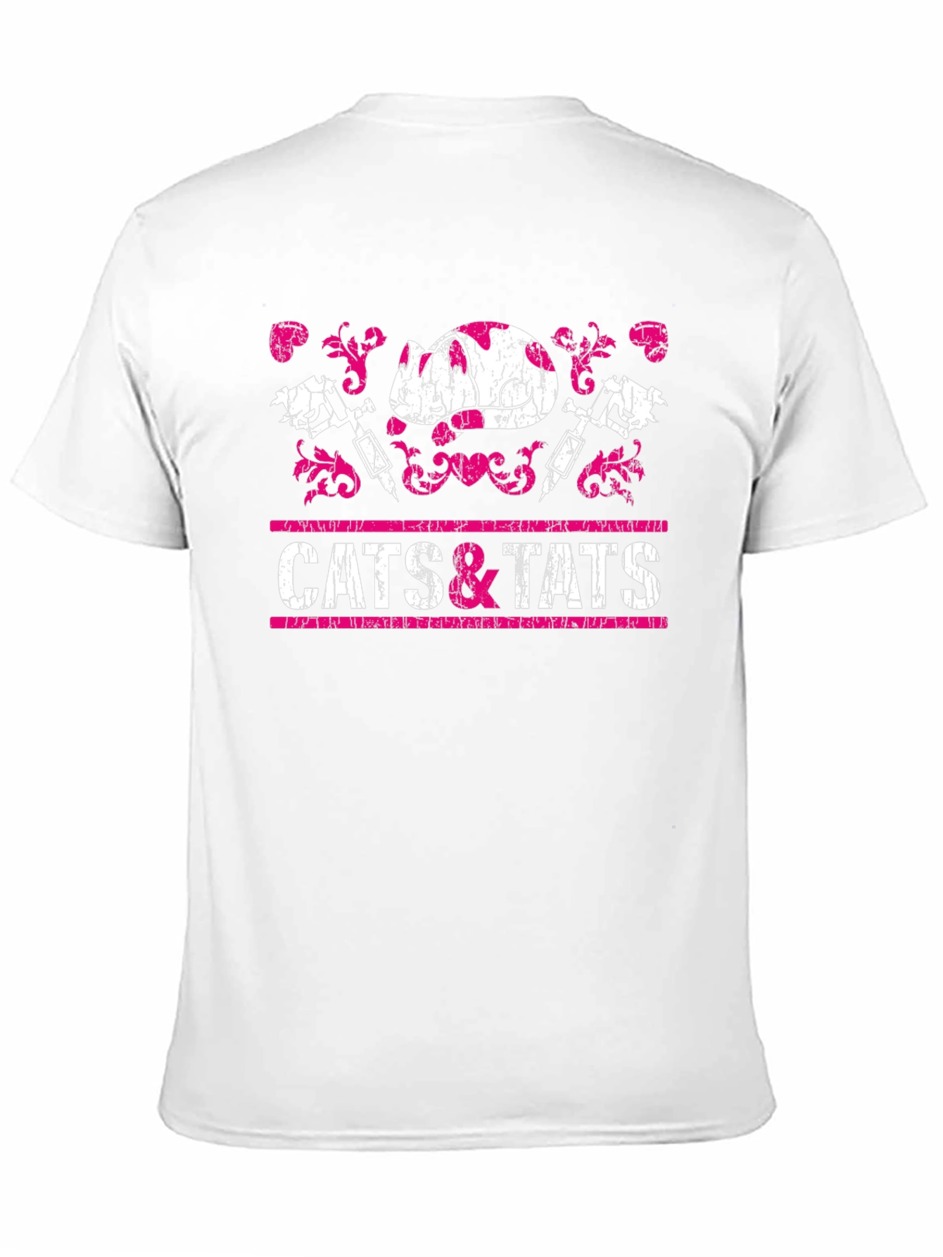 Cats & Tats Graphic T-Shirt