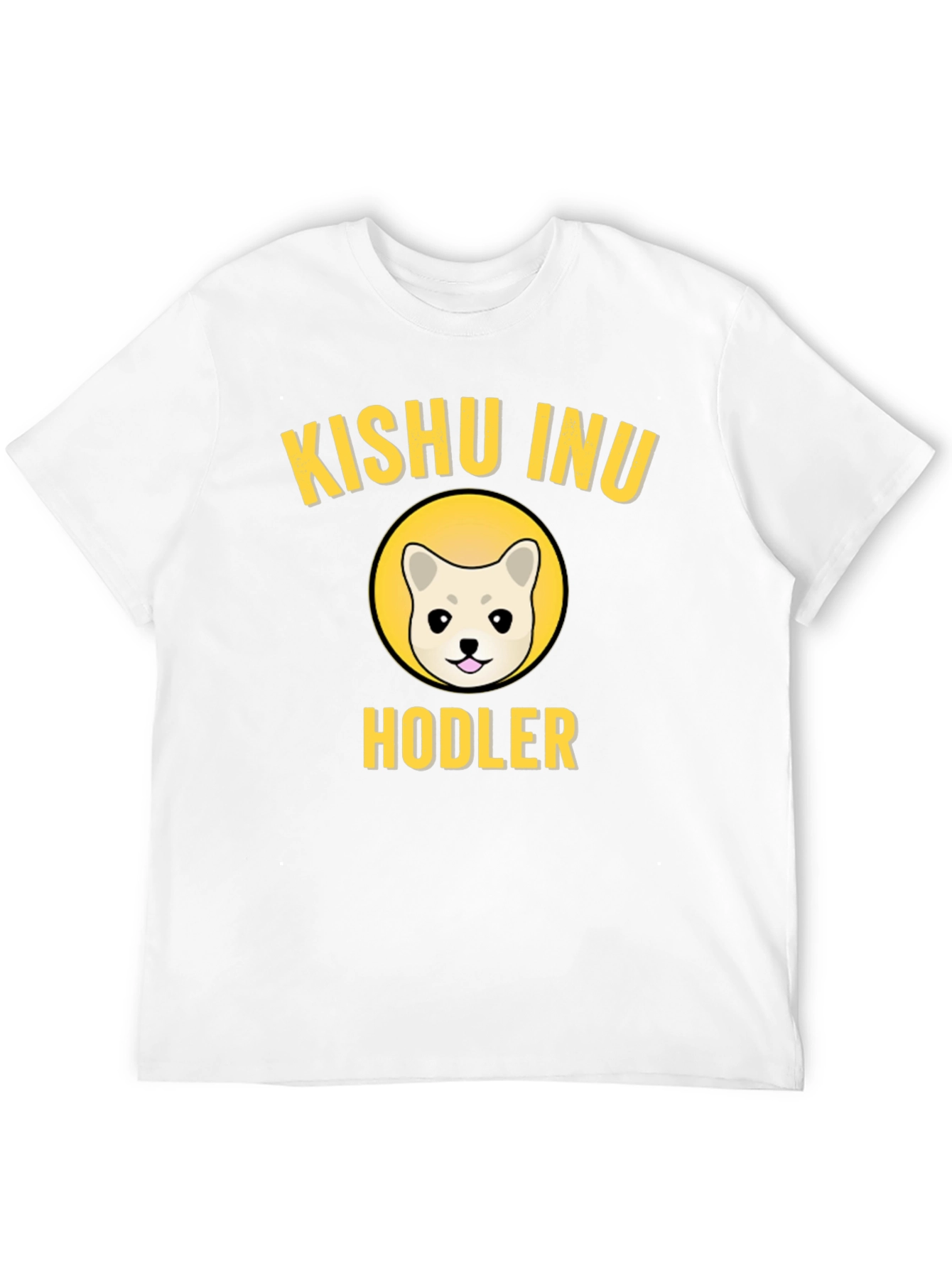 Kishu Inu Hodler Black T-Shirt
