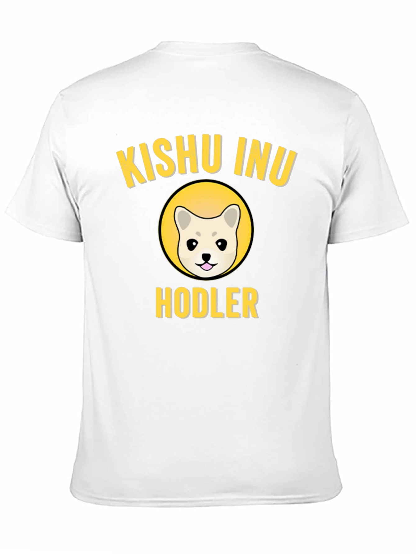 Kishu Inu Hodler Black T-Shirt