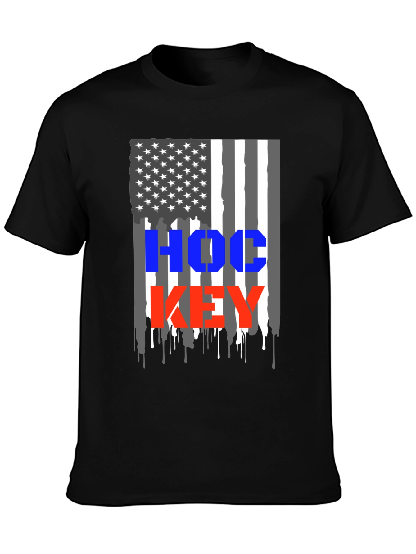 Hockey USA Flag T-Shirt