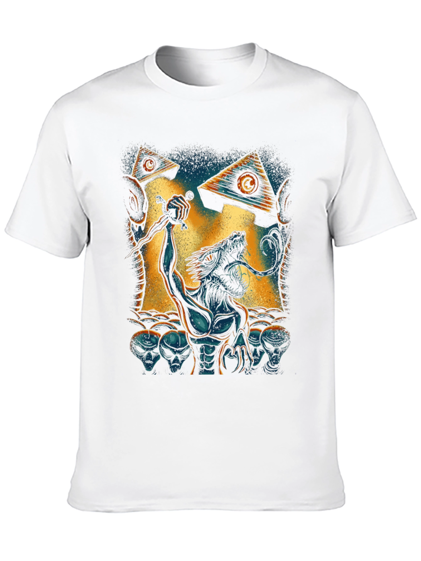 Illuminati Dragon Graphic Tee