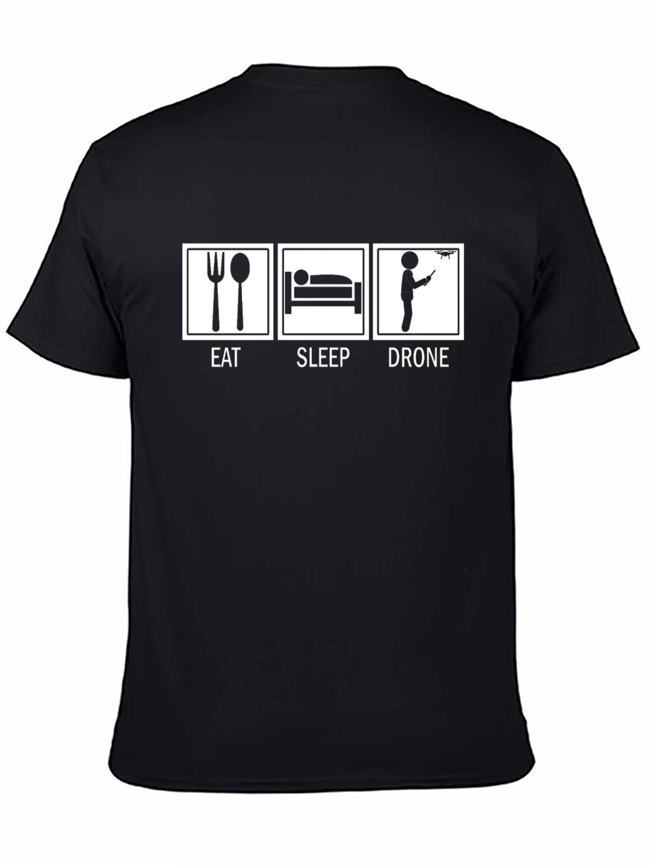 Eat Sleep Drone T-Shirt - Funny Hobby Tee