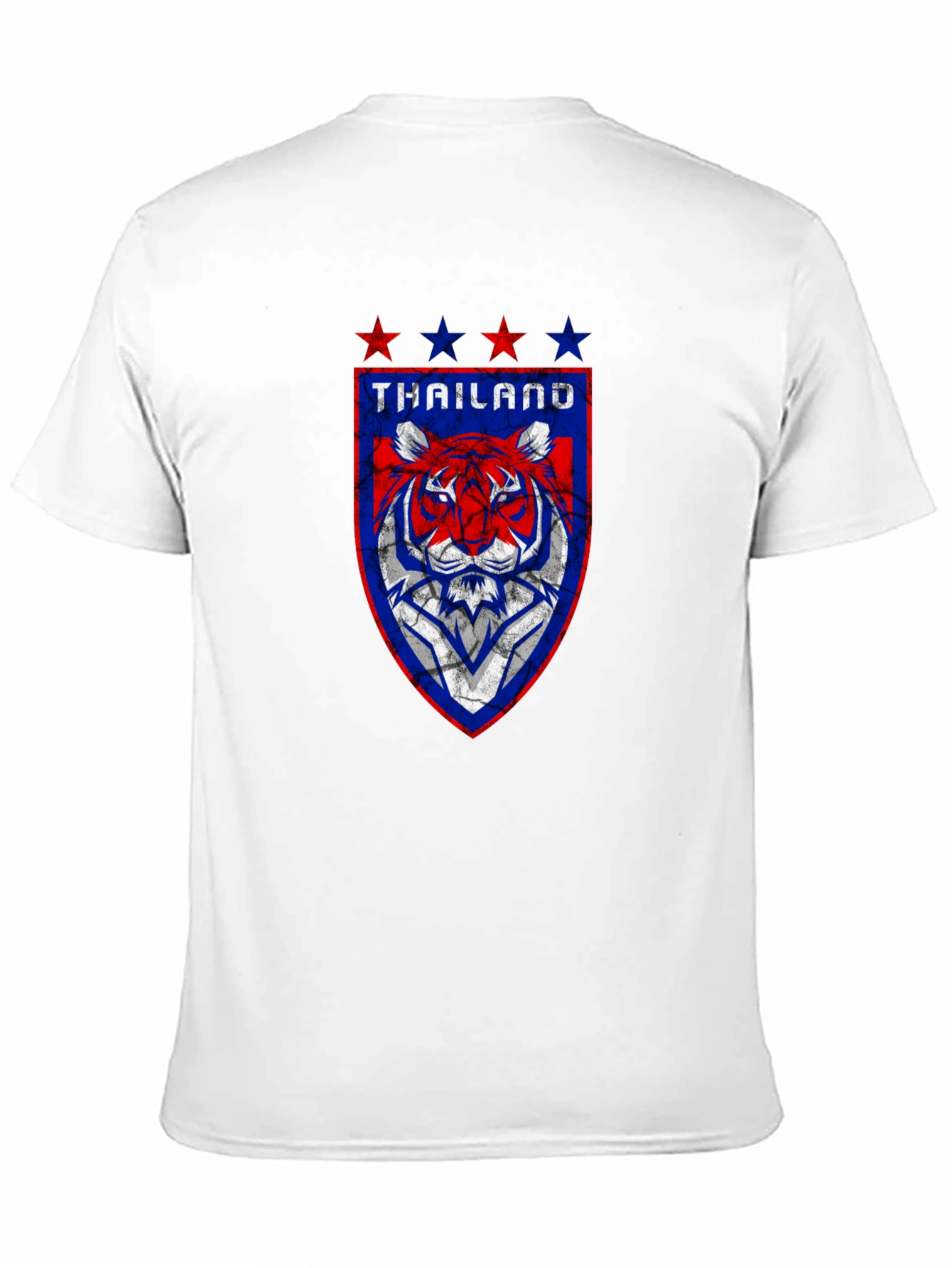 Thailand Soccer Tiger Black T-Shirt