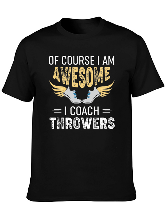 Awesome Throwers Coach Graphic Tee