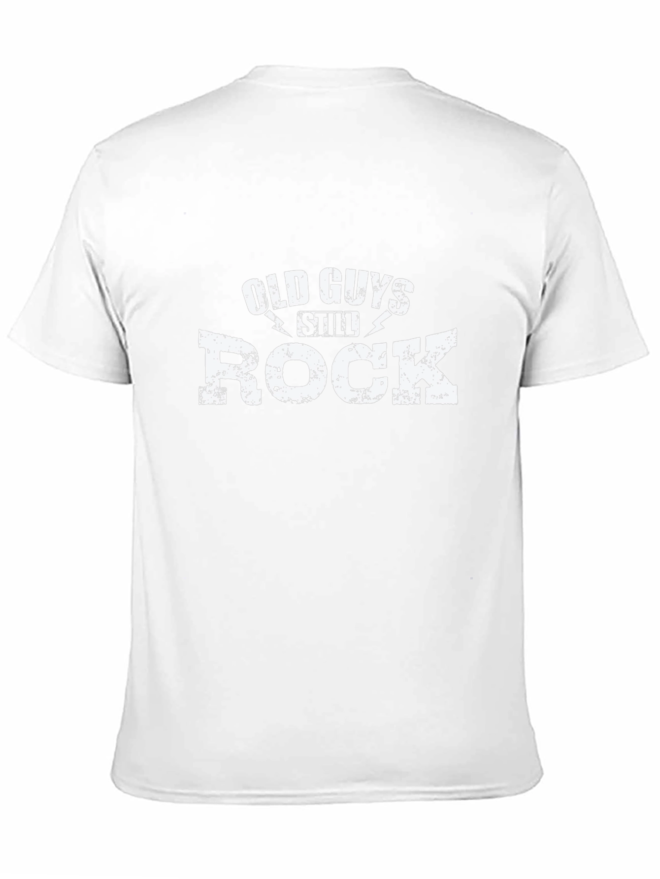 Old Guys Still Rock T-Shirt - Black Cotton Tee