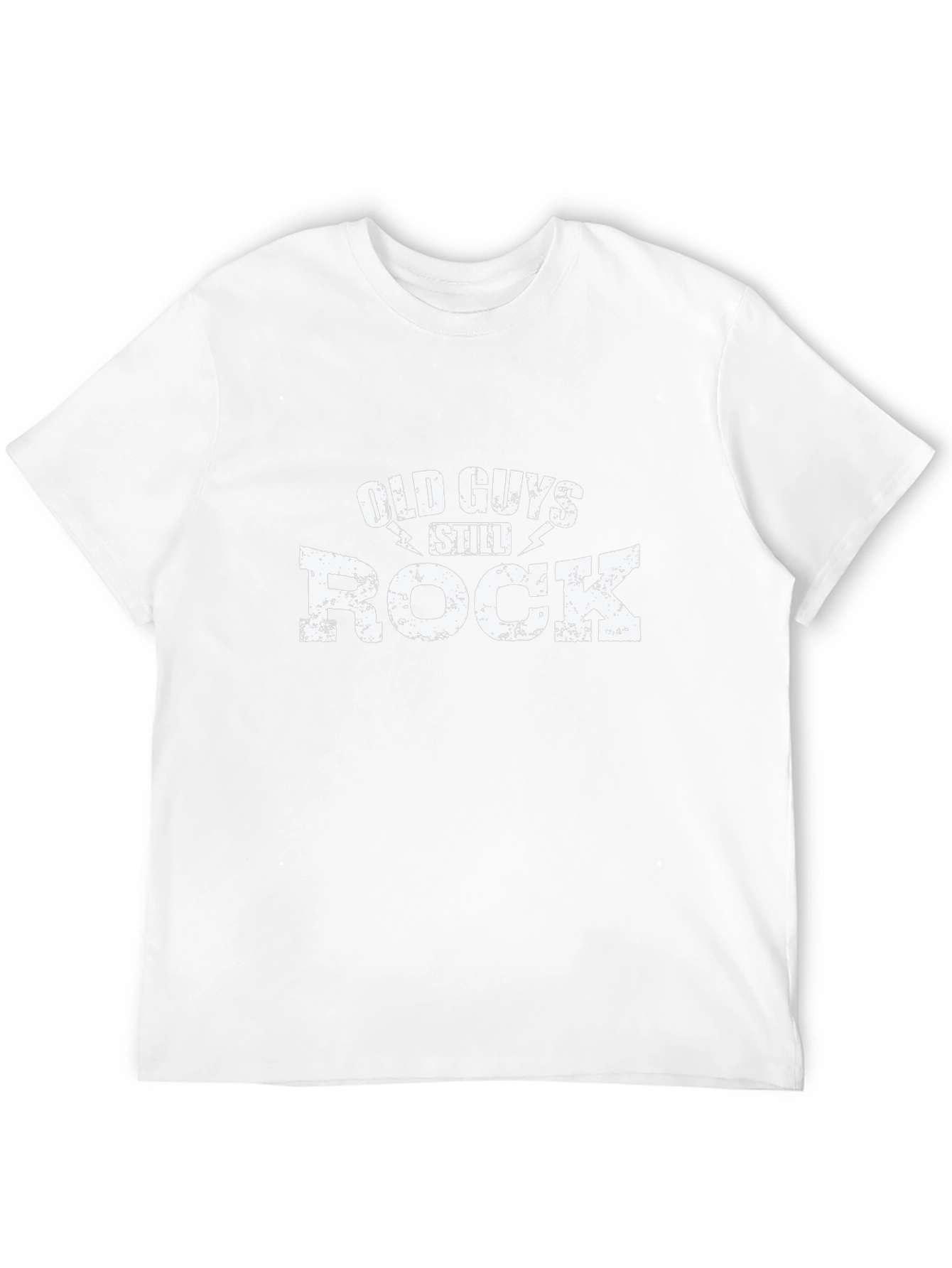 Old Guys Still Rock T-Shirt - Black Cotton Tee