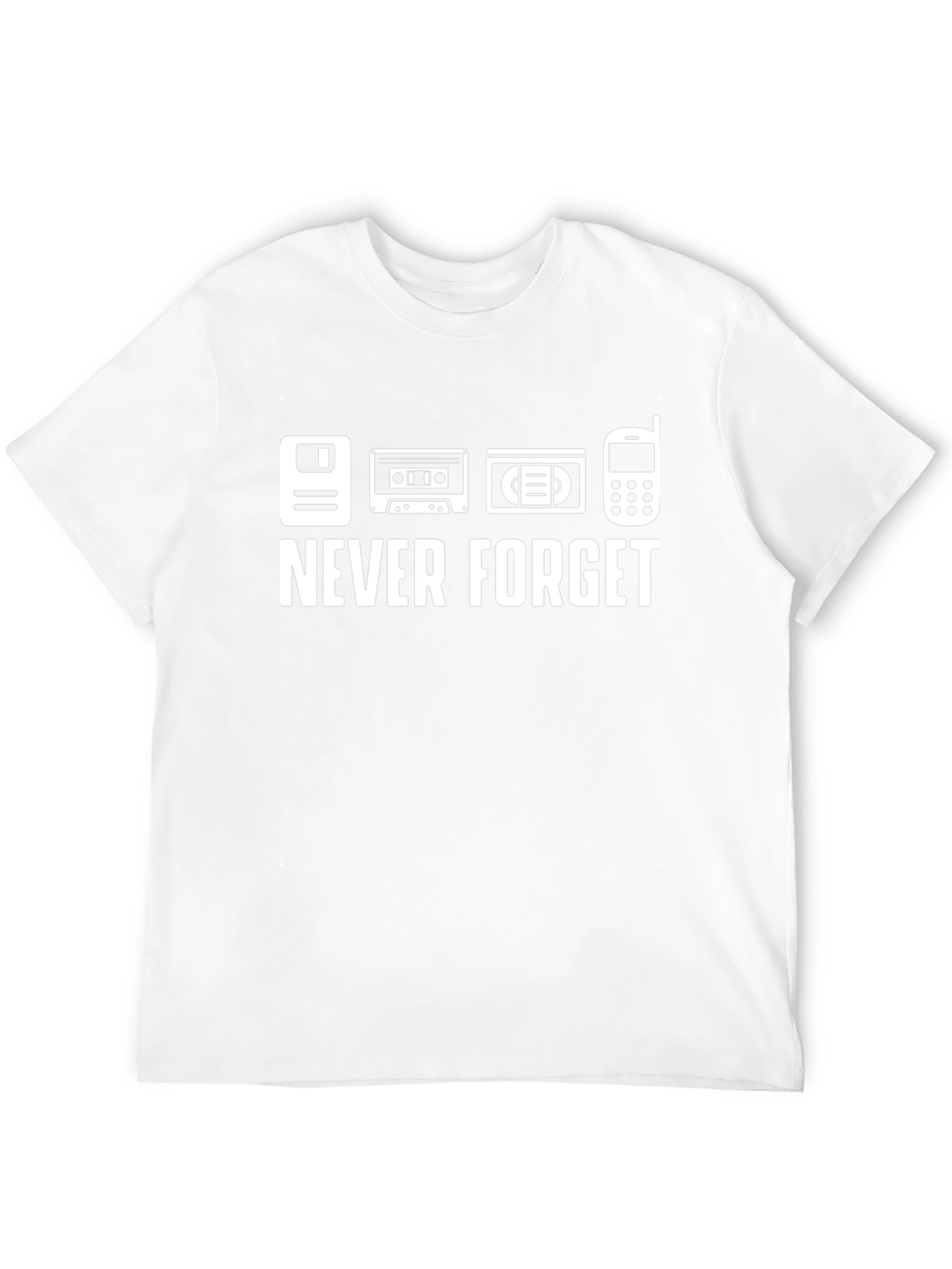 Never Forget Black Graphic Tee