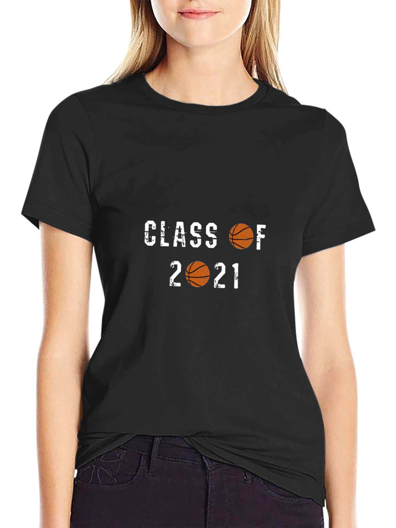 Class of 2021 Basketball T-Shirt