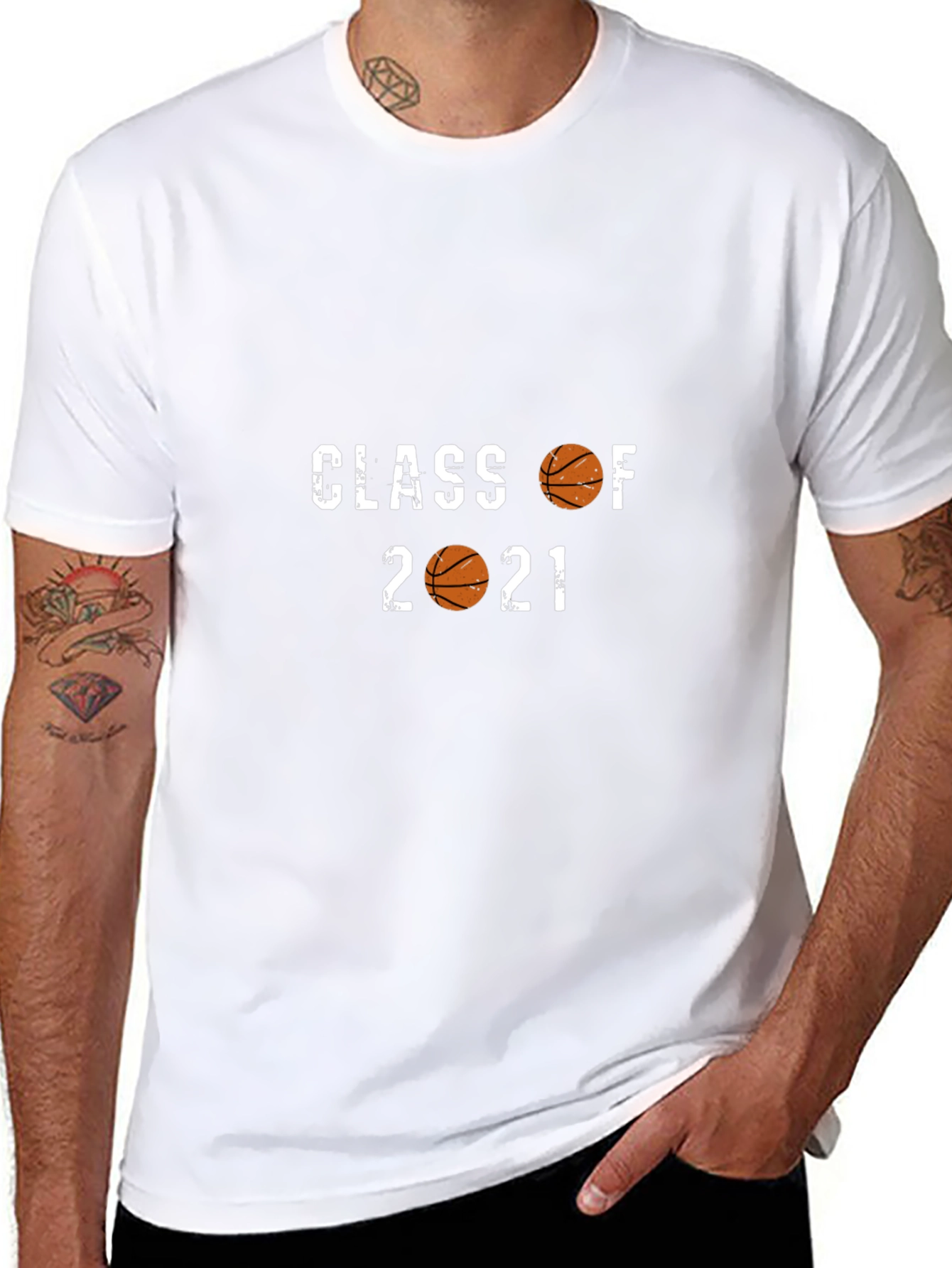 Class of 2021 Basketball T-Shirt