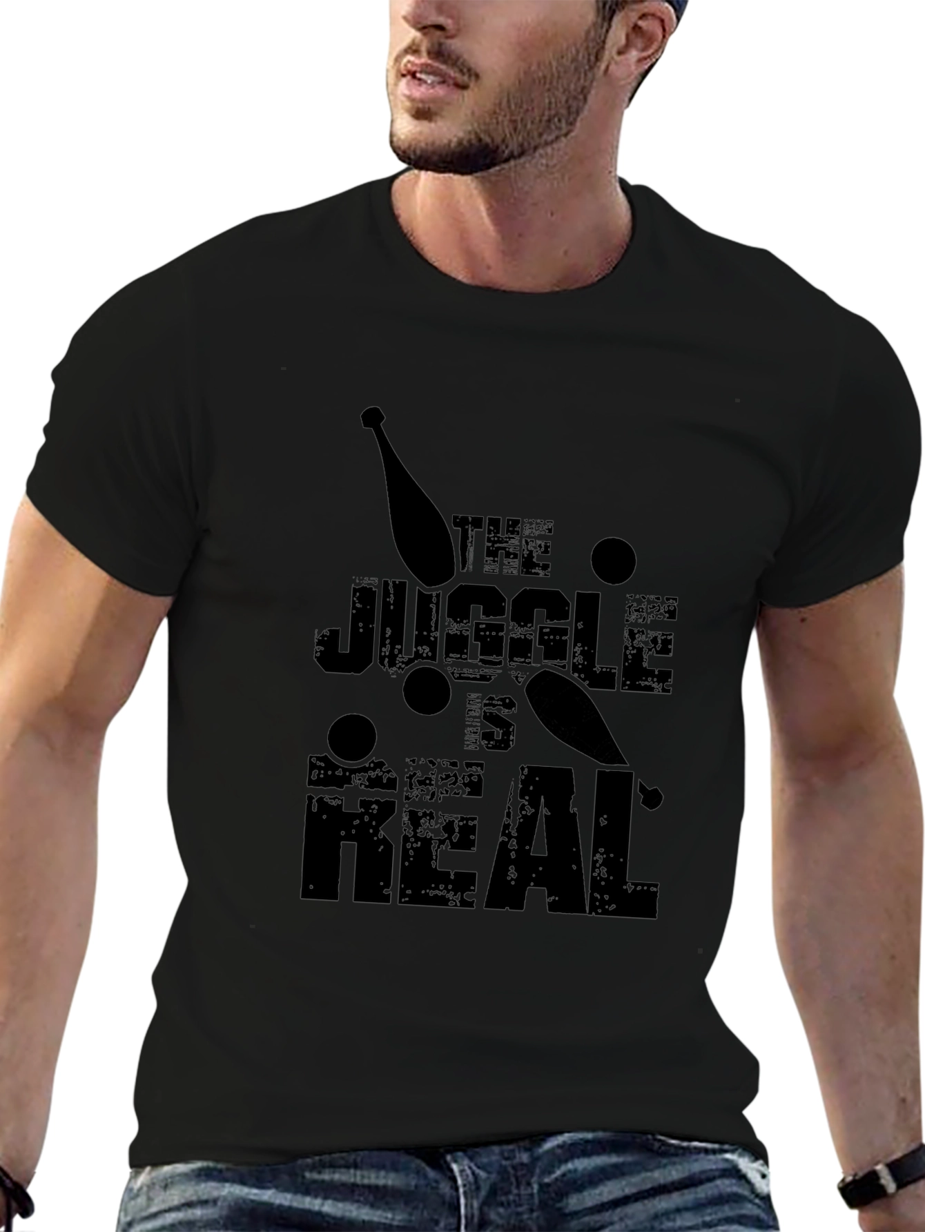 The Juggle is Real Funny Juggling T-Shirt