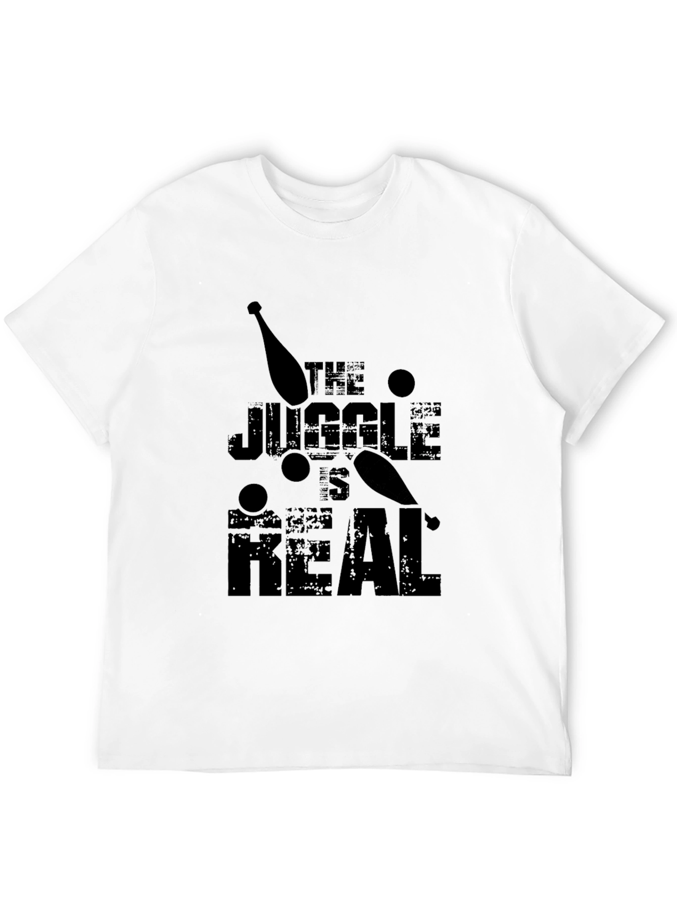 The Juggle is Real Funny Juggling T-Shirt