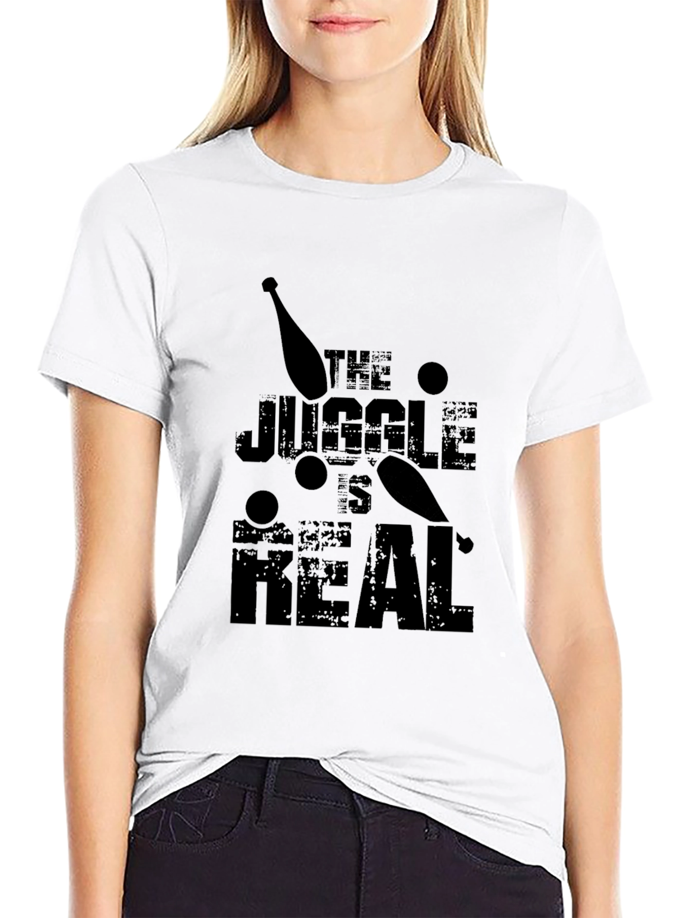 The Juggle is Real Funny Juggling T-Shirt