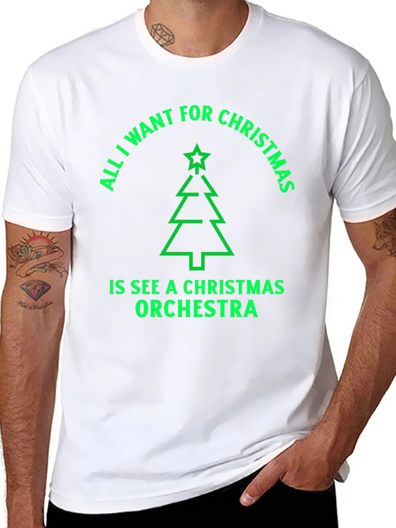 Christmas Orchestra T-Shirt - Holiday Fun