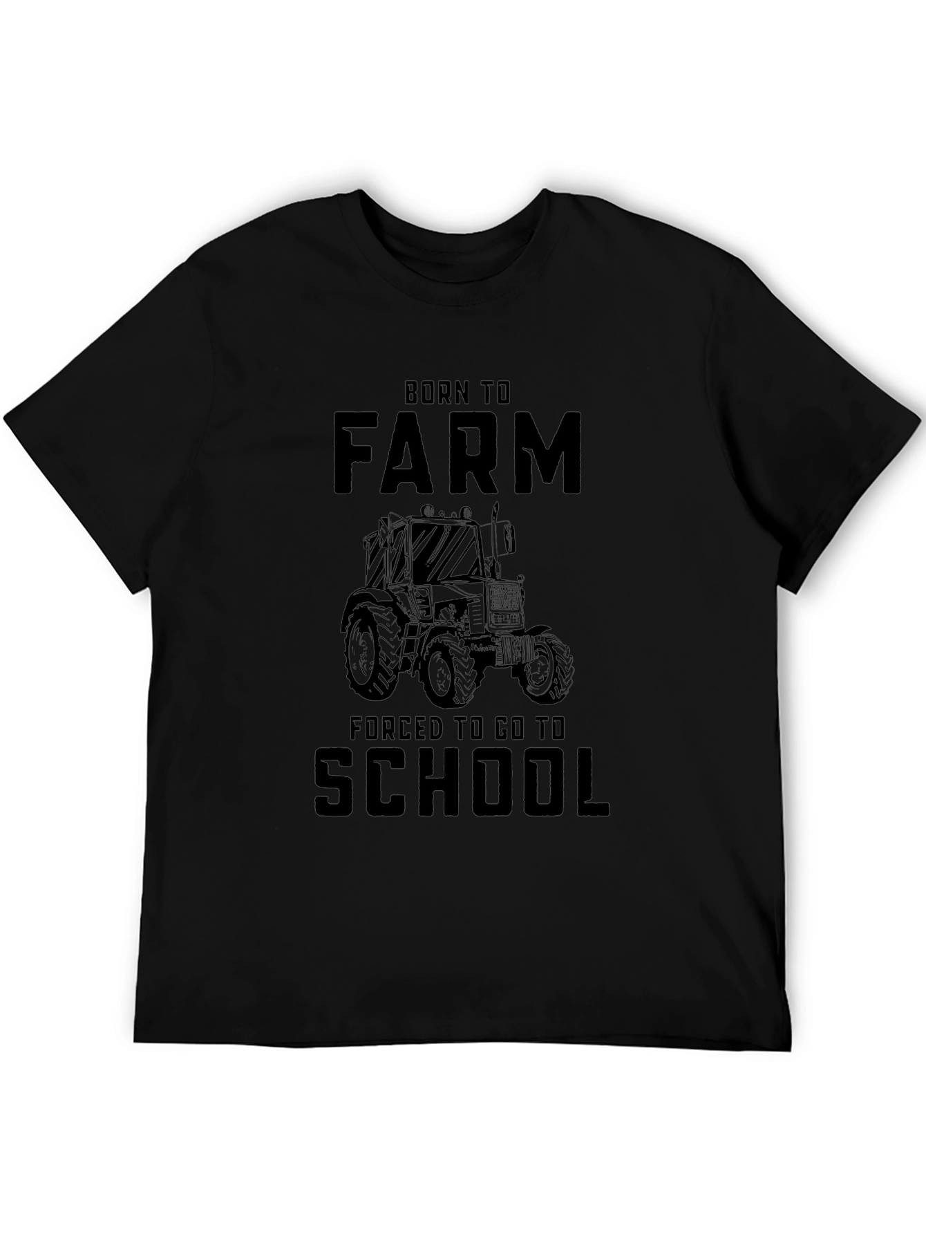 Born to Farm Graphic Tee - Black