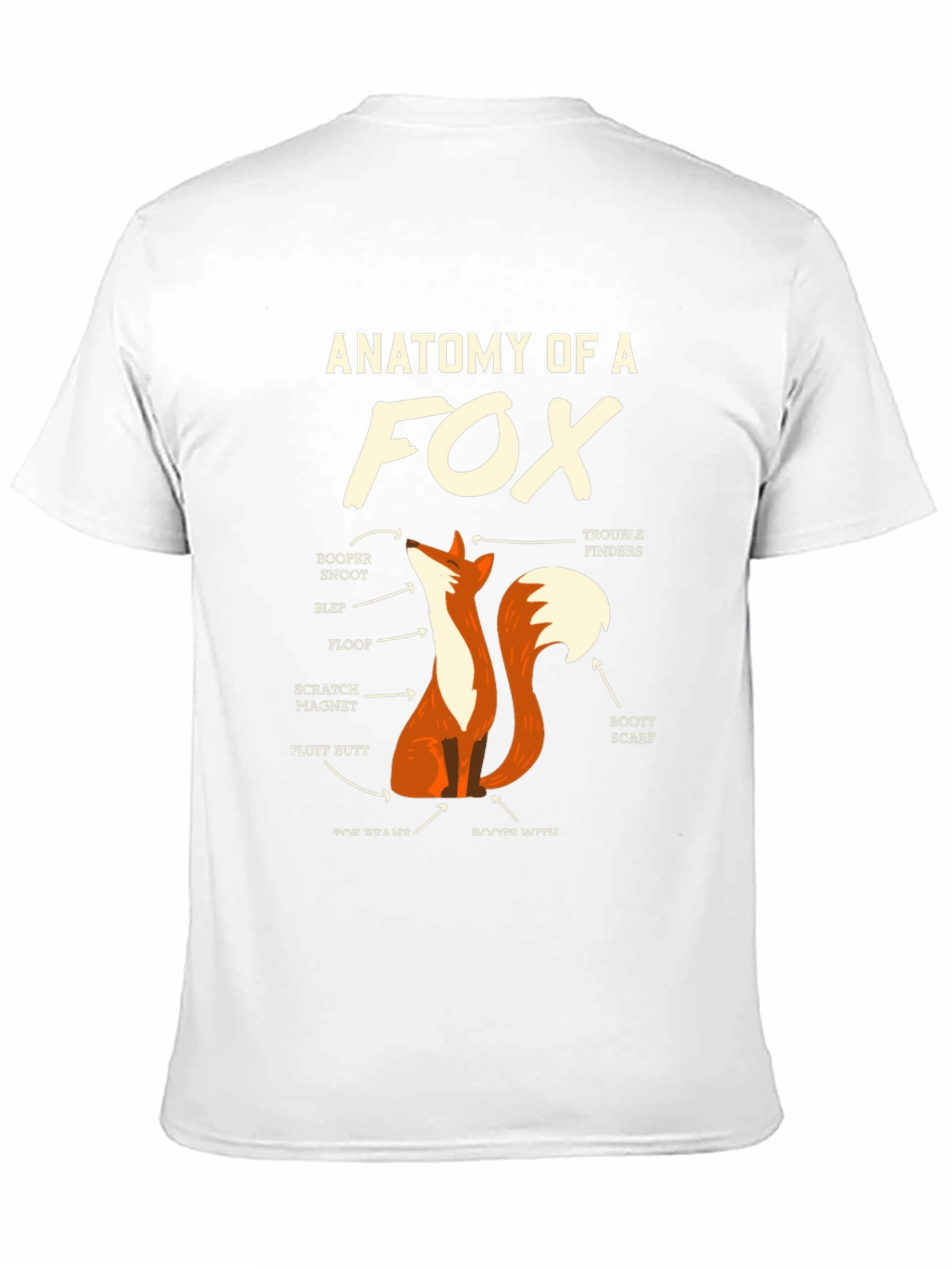 Anatomy of a Fox T-Shirt