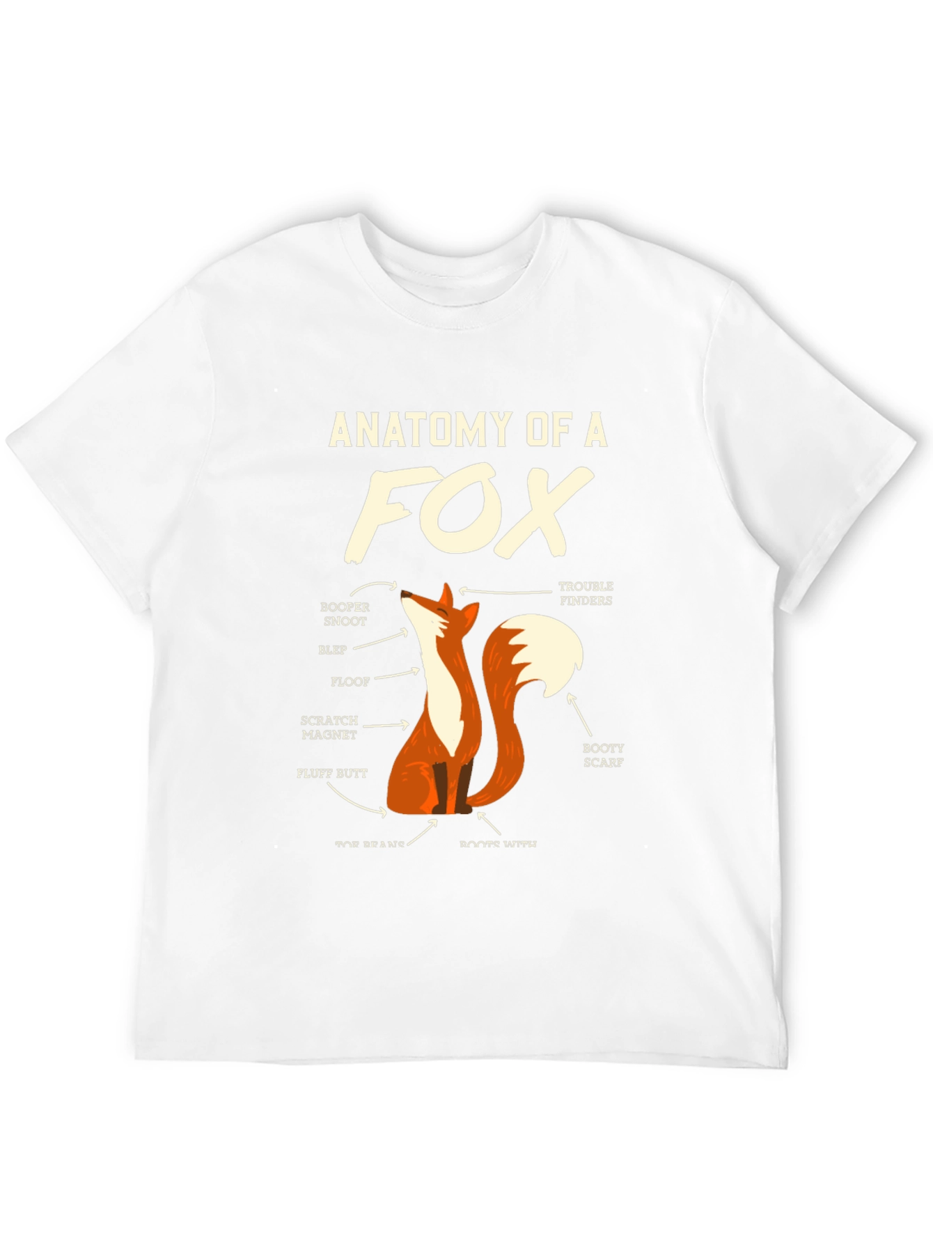 Anatomy of a Fox T-Shirt