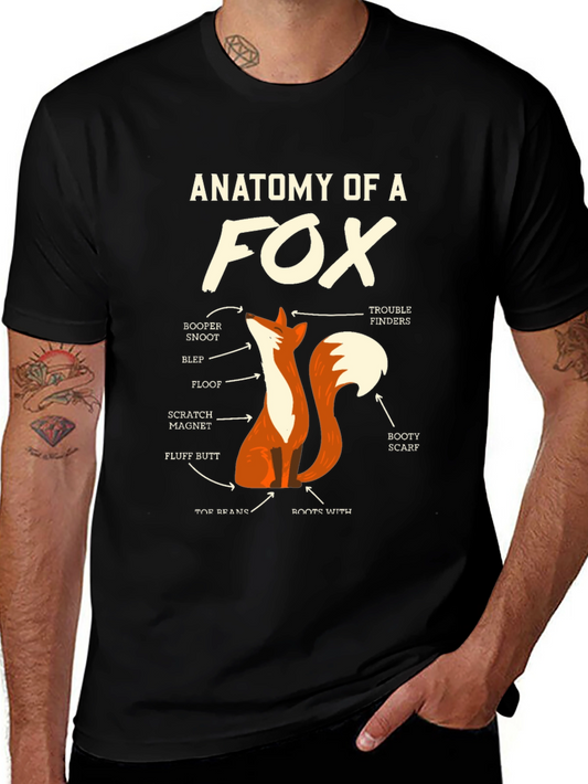 Anatomy of a Fox T-Shirt