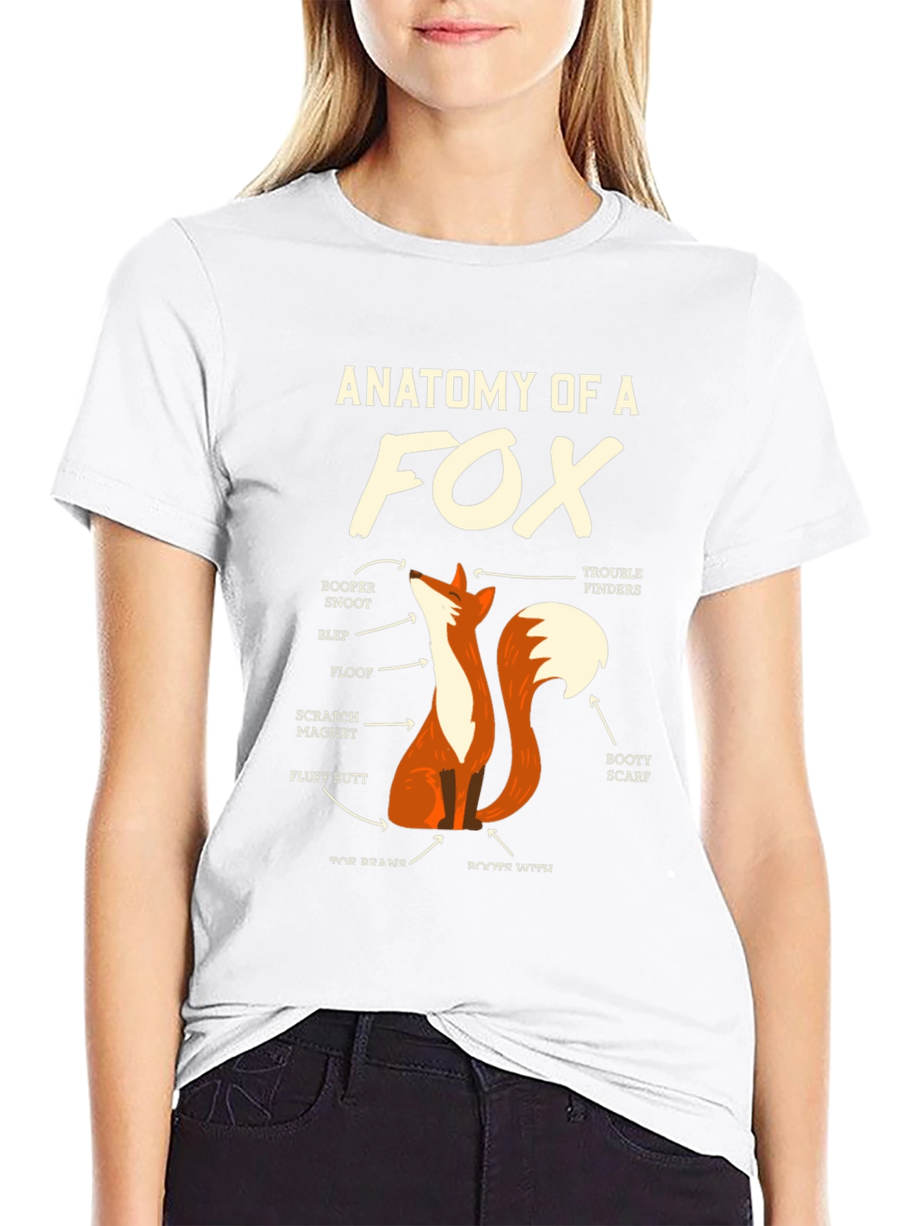 Anatomy of a Fox T-Shirt