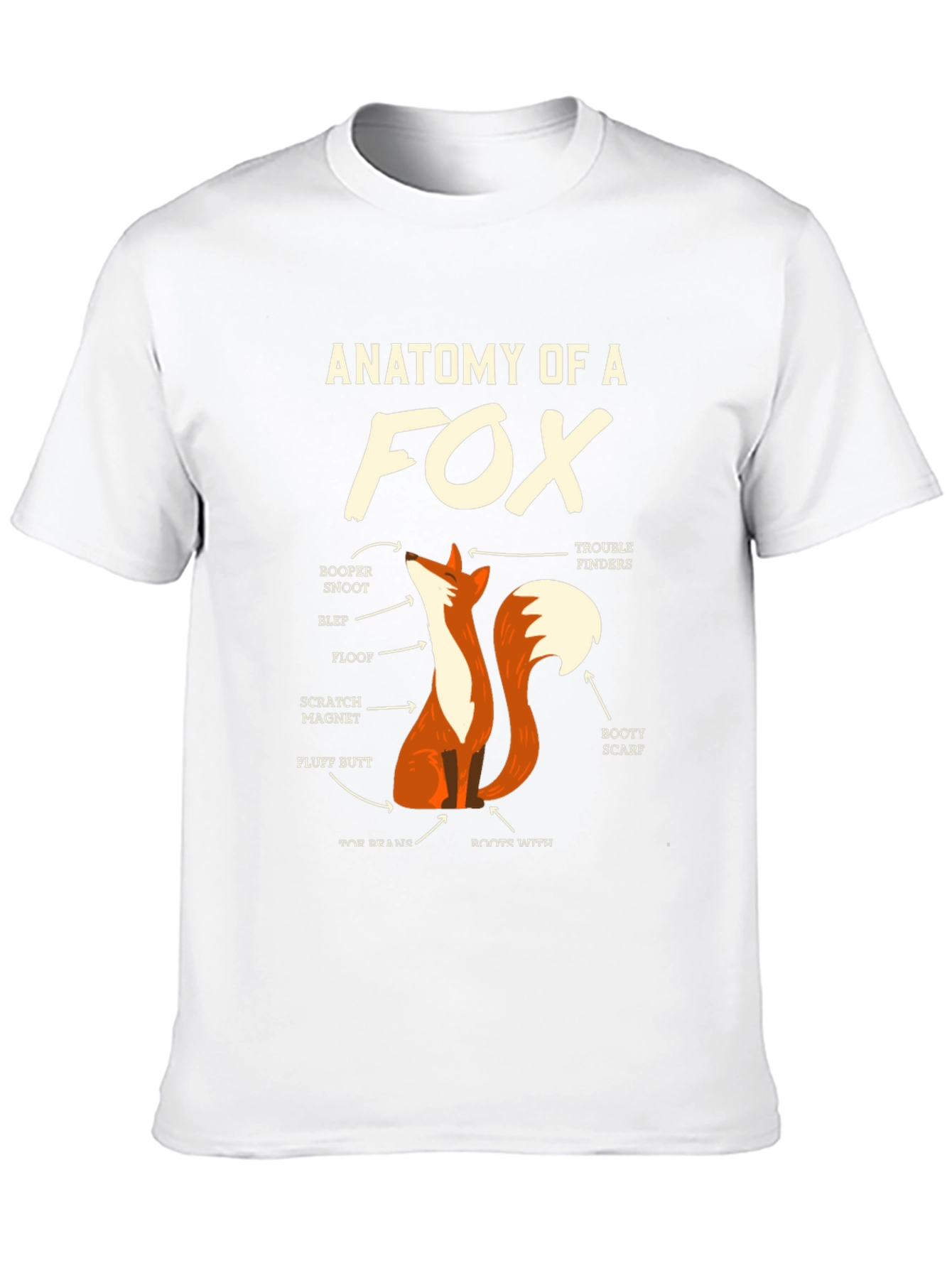 Anatomy of a Fox T-Shirt