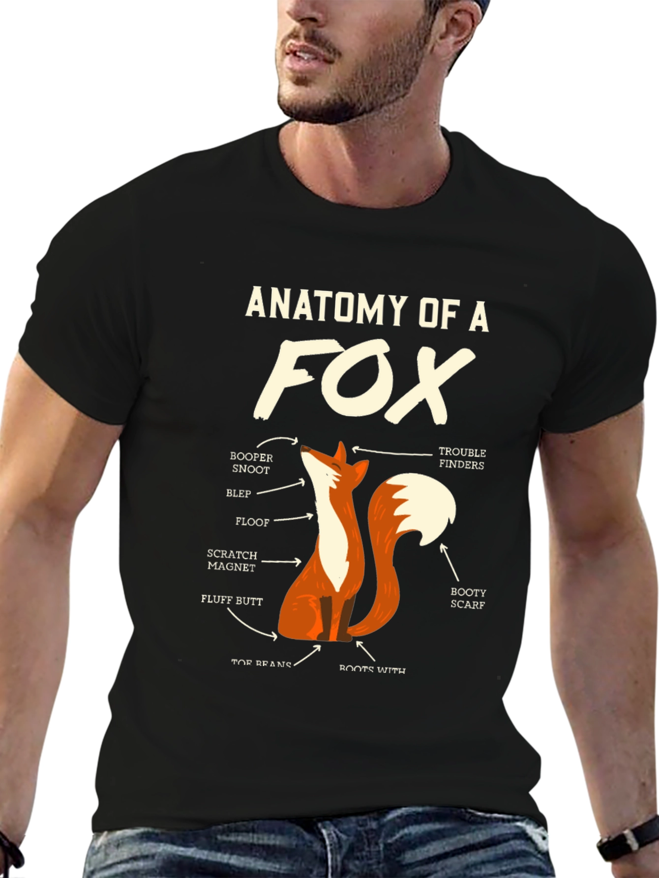 Anatomy of a Fox T-Shirt